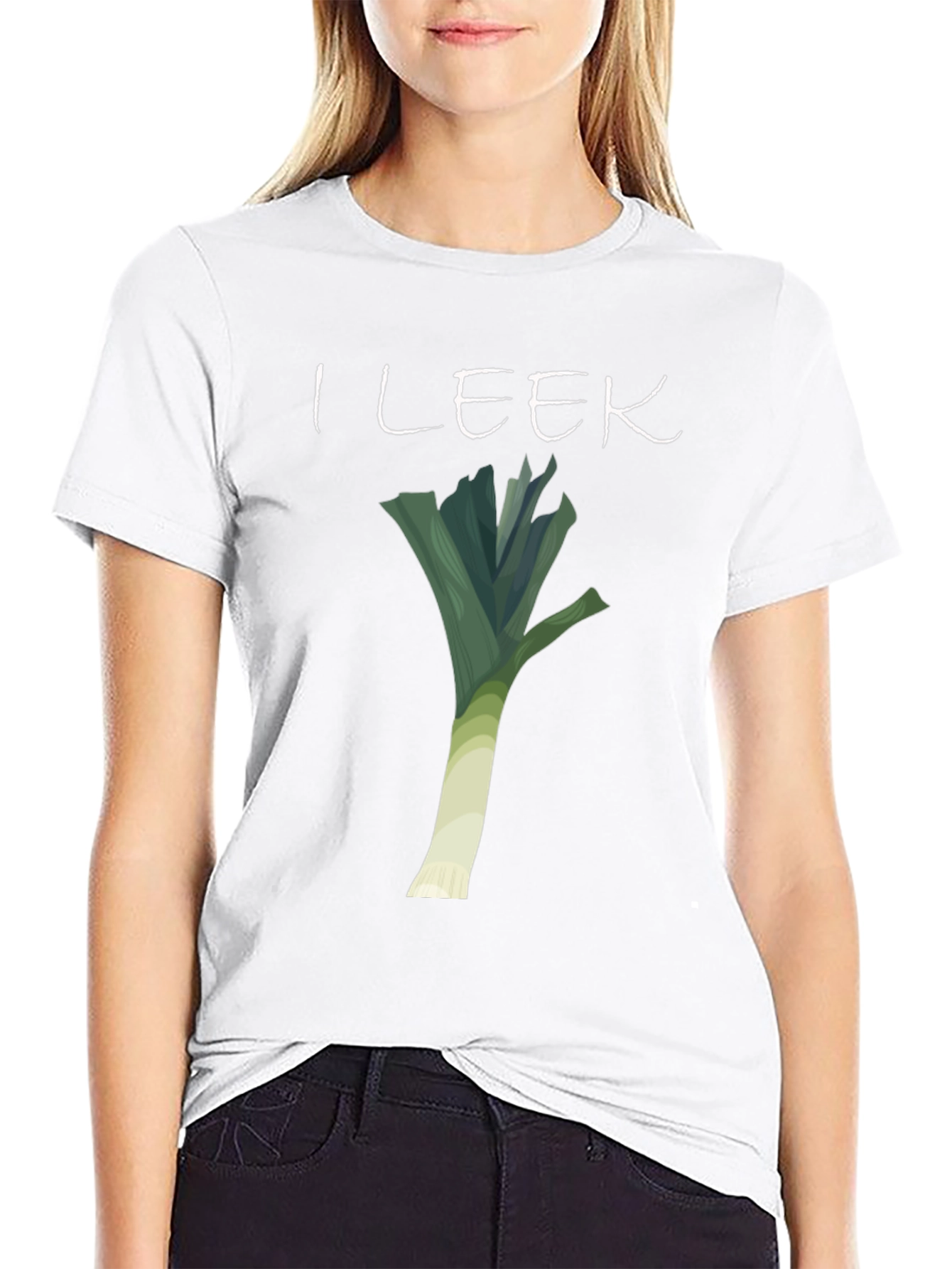 I Leek T-Shirt - Funny Vegetable Pun Tee