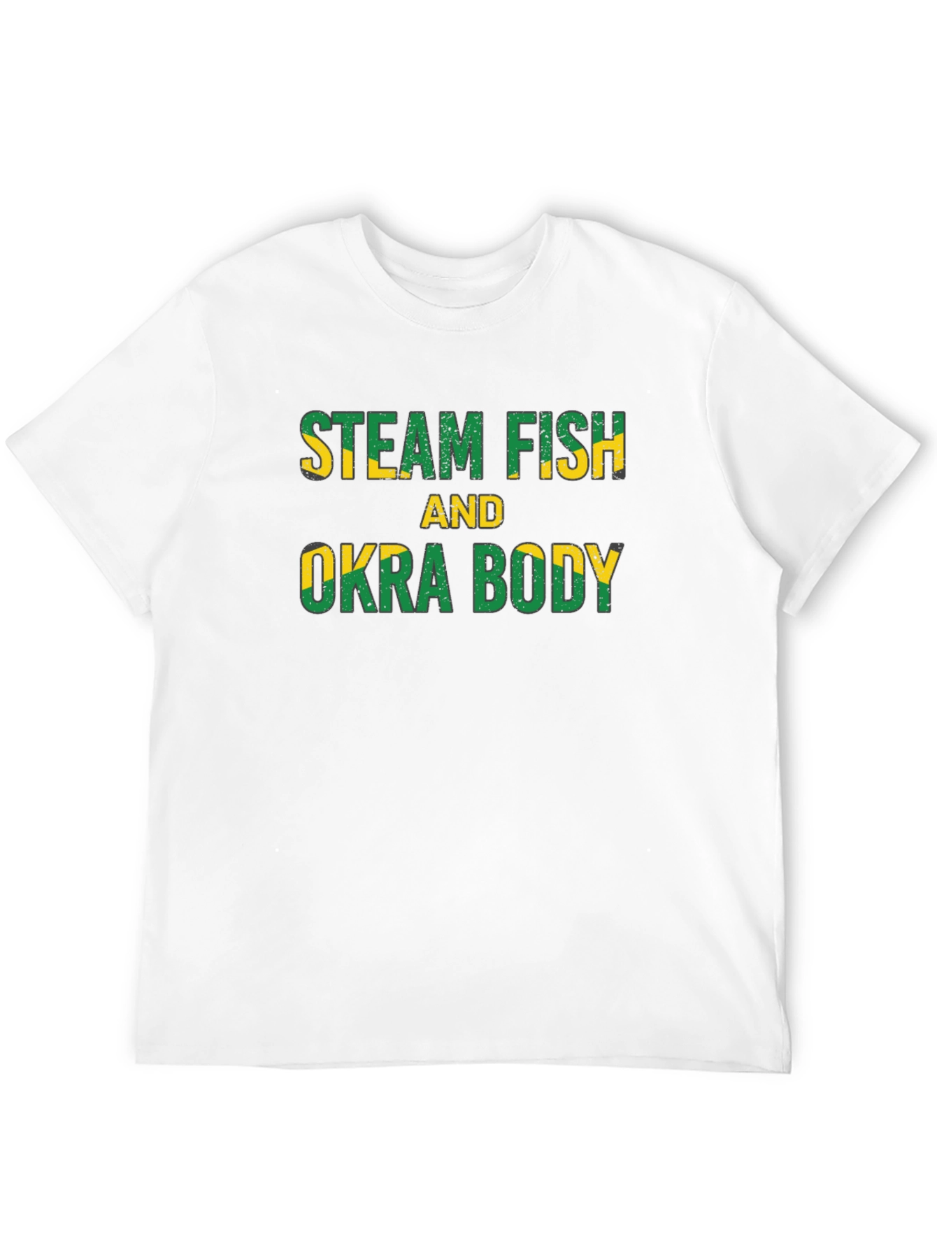 Steam Fish and Okra Body Graphic Tee