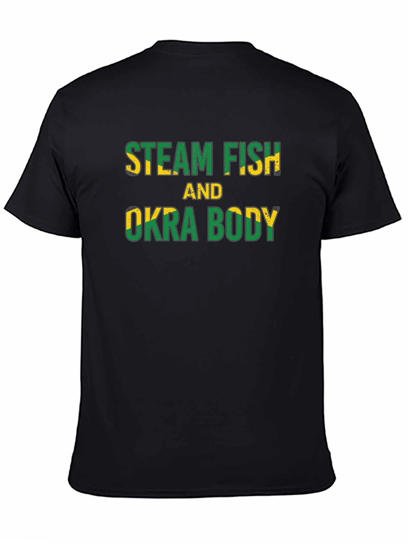 Steam Fish and Okra Body Graphic Tee