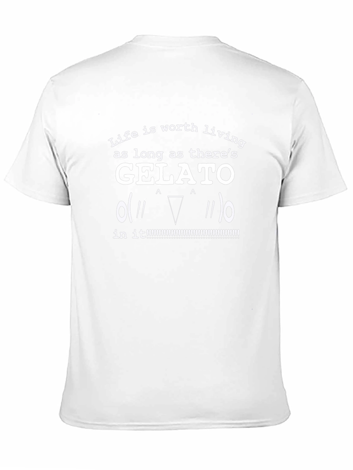 Gelato Lovers T-Shirt - Foodie Humor Tee