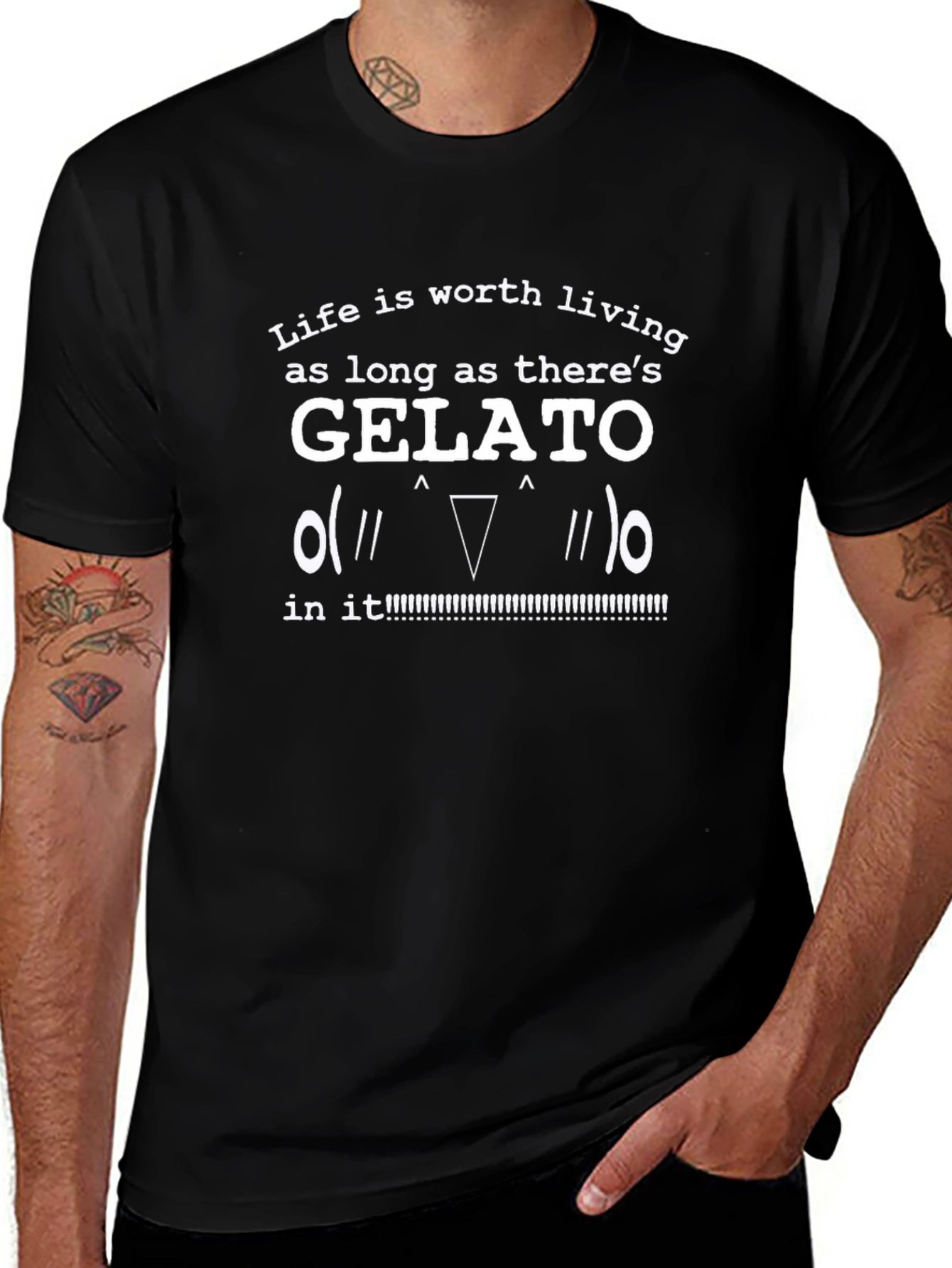 Gelato Lovers T-Shirt - Foodie Humor Tee