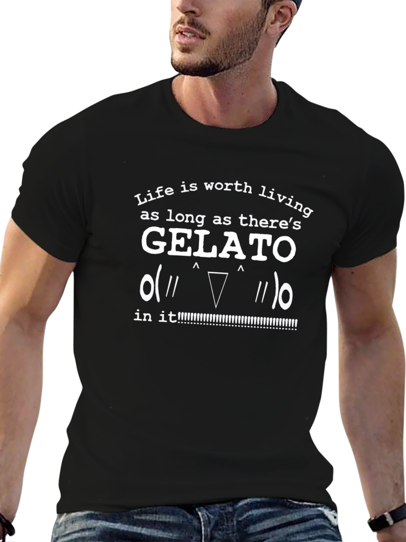 Gelato Lovers T-Shirt - Foodie Humor Tee