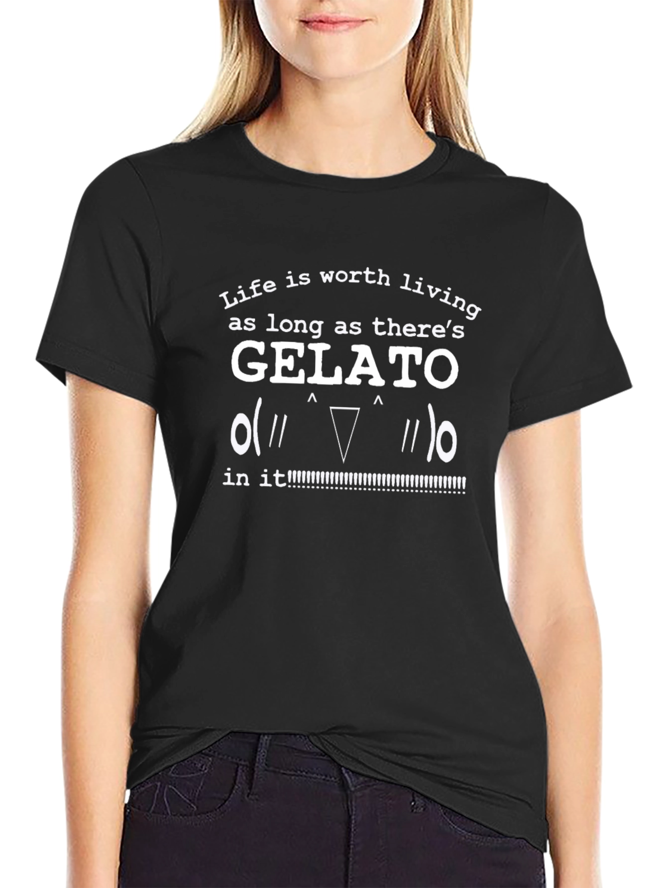 Gelato Lovers T-Shirt - Foodie Humor Tee