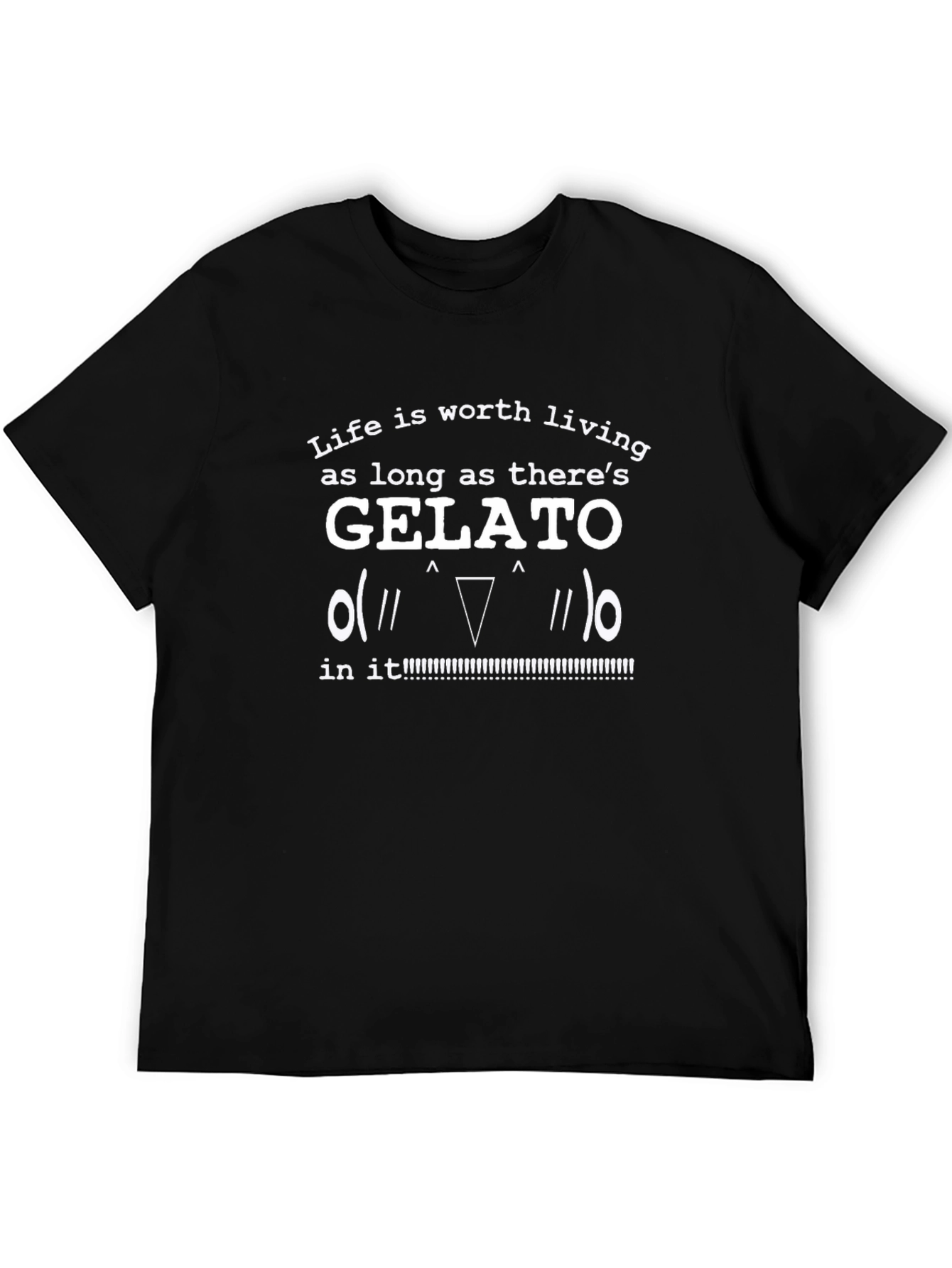 Gelato Lovers T-Shirt - Foodie Humor Tee