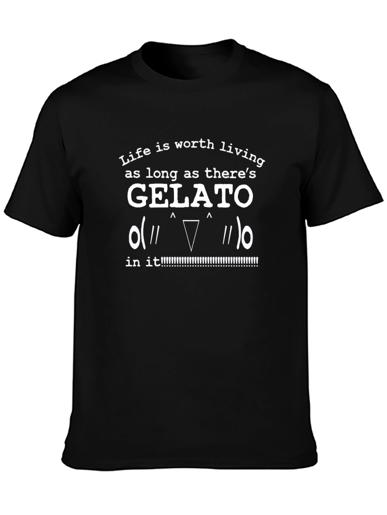 Gelato Lovers T-Shirt - Foodie Humor Tee