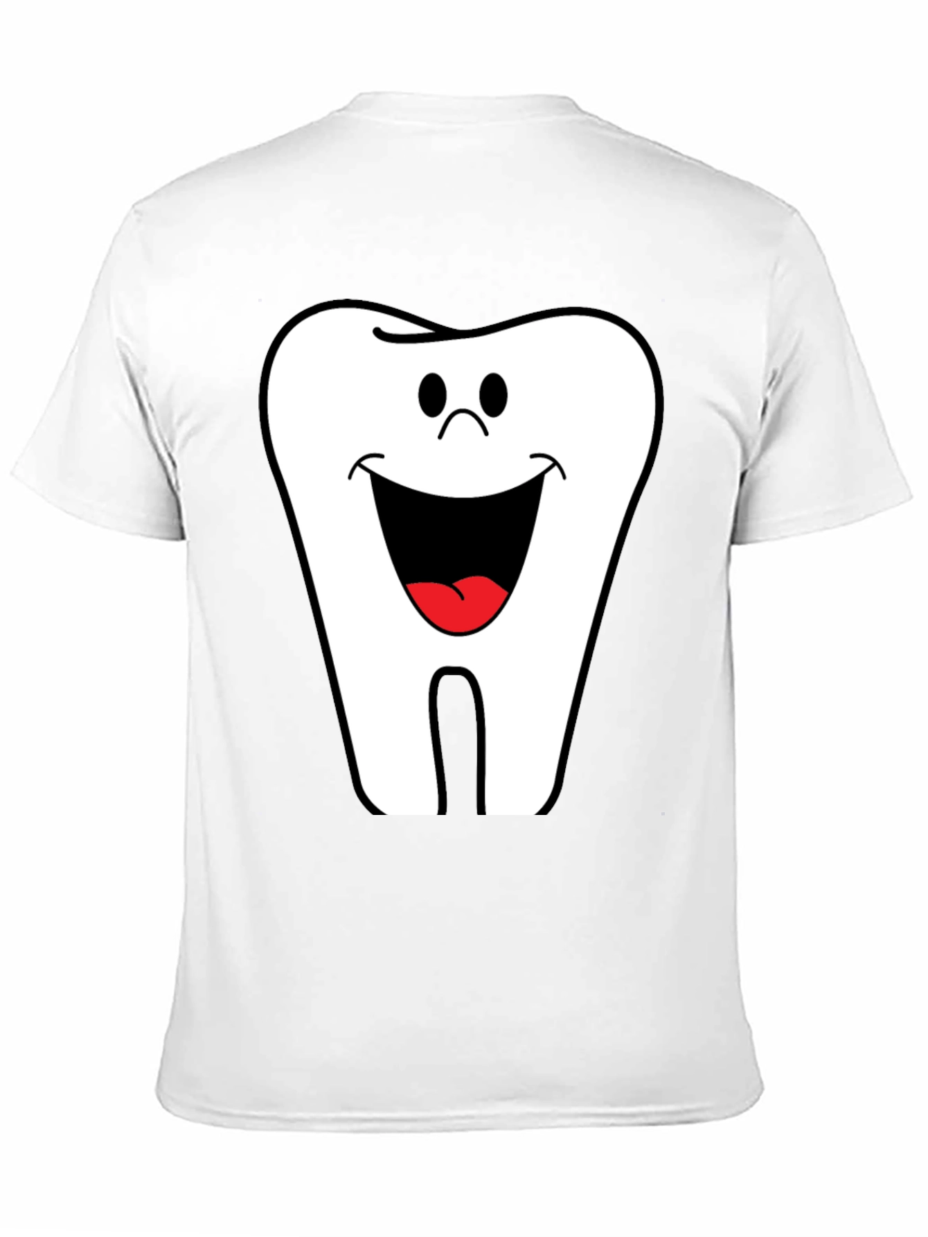 Funny Tooth Graphic Tee - Black