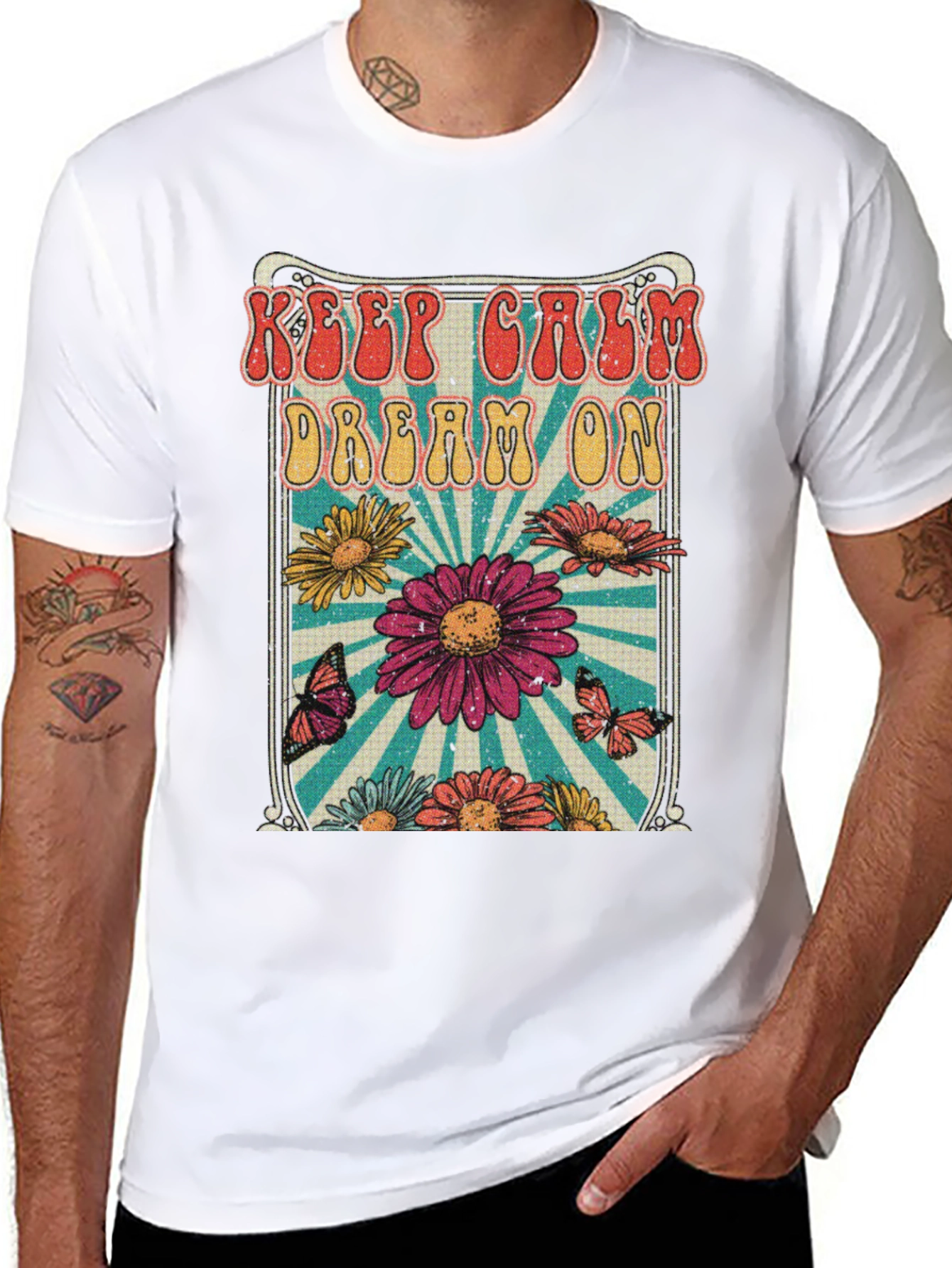 Keep Calm Dream On Graphic T-Shirt