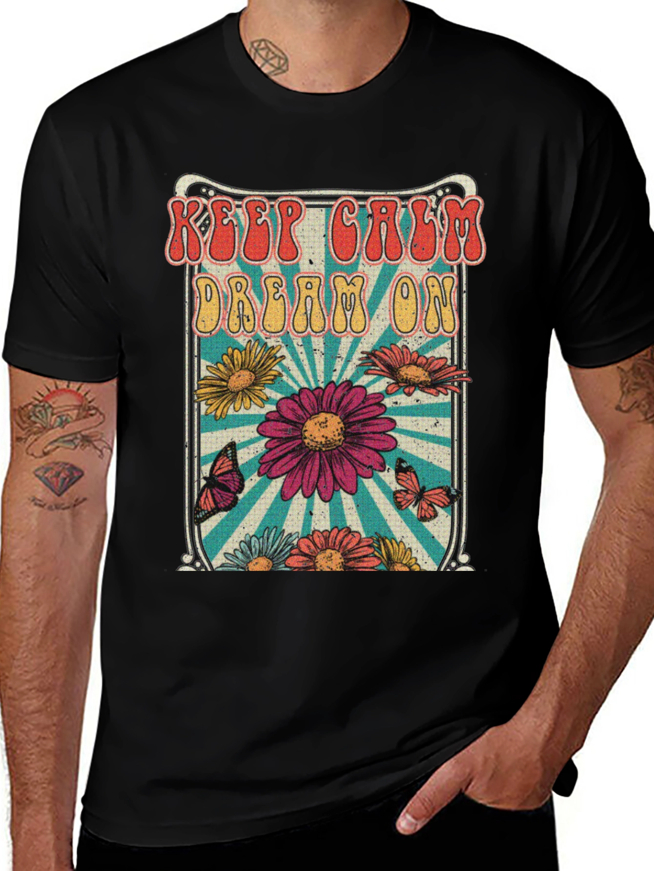 Keep Calm Dream On Graphic T-Shirt