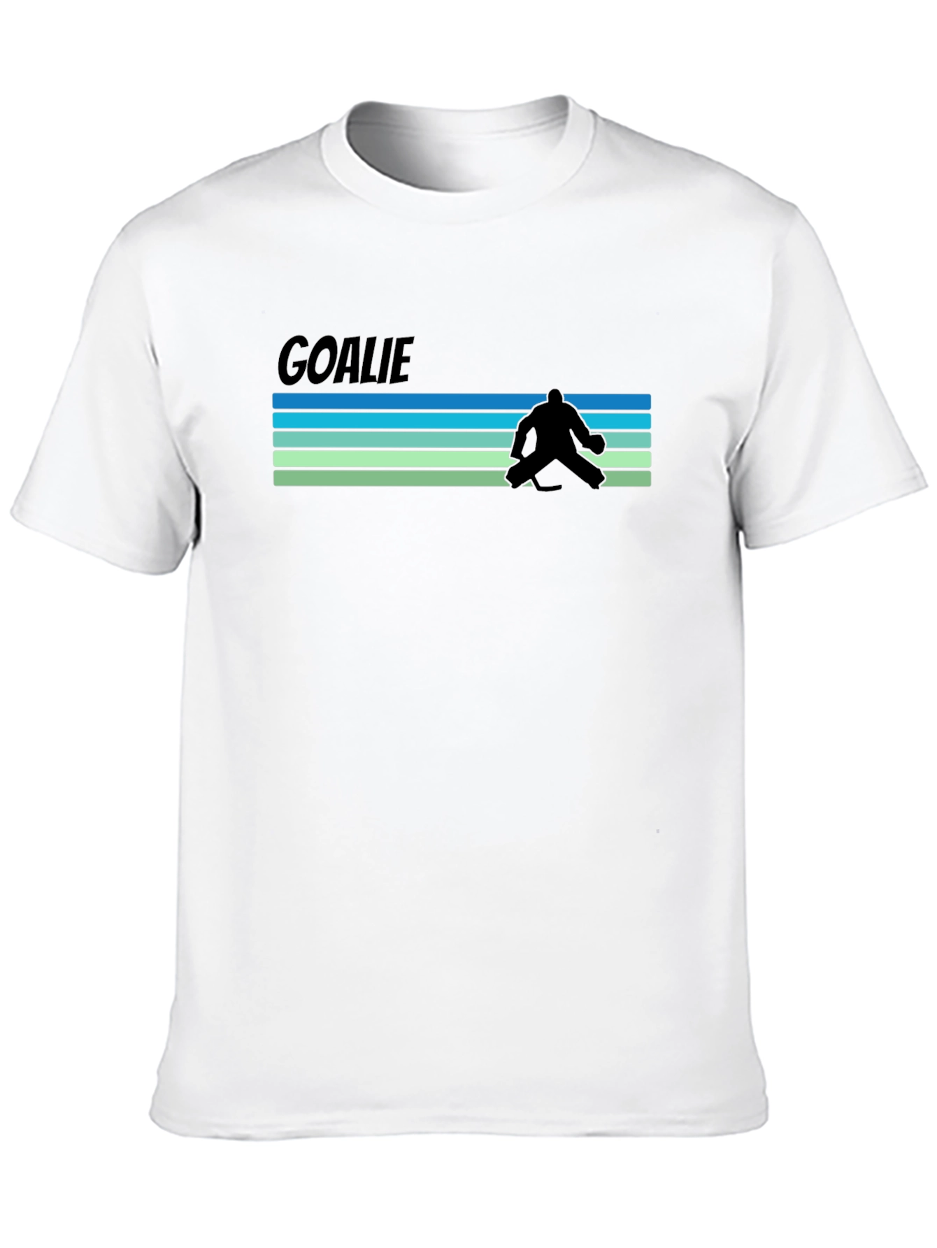 Goalie Retro T-Shirt - Hockey Fan Tee