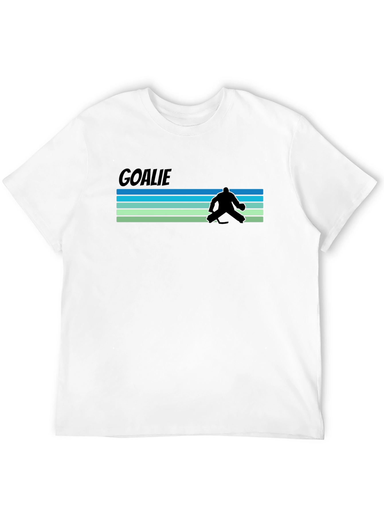 Goalie Retro T-Shirt - Hockey Fan Tee