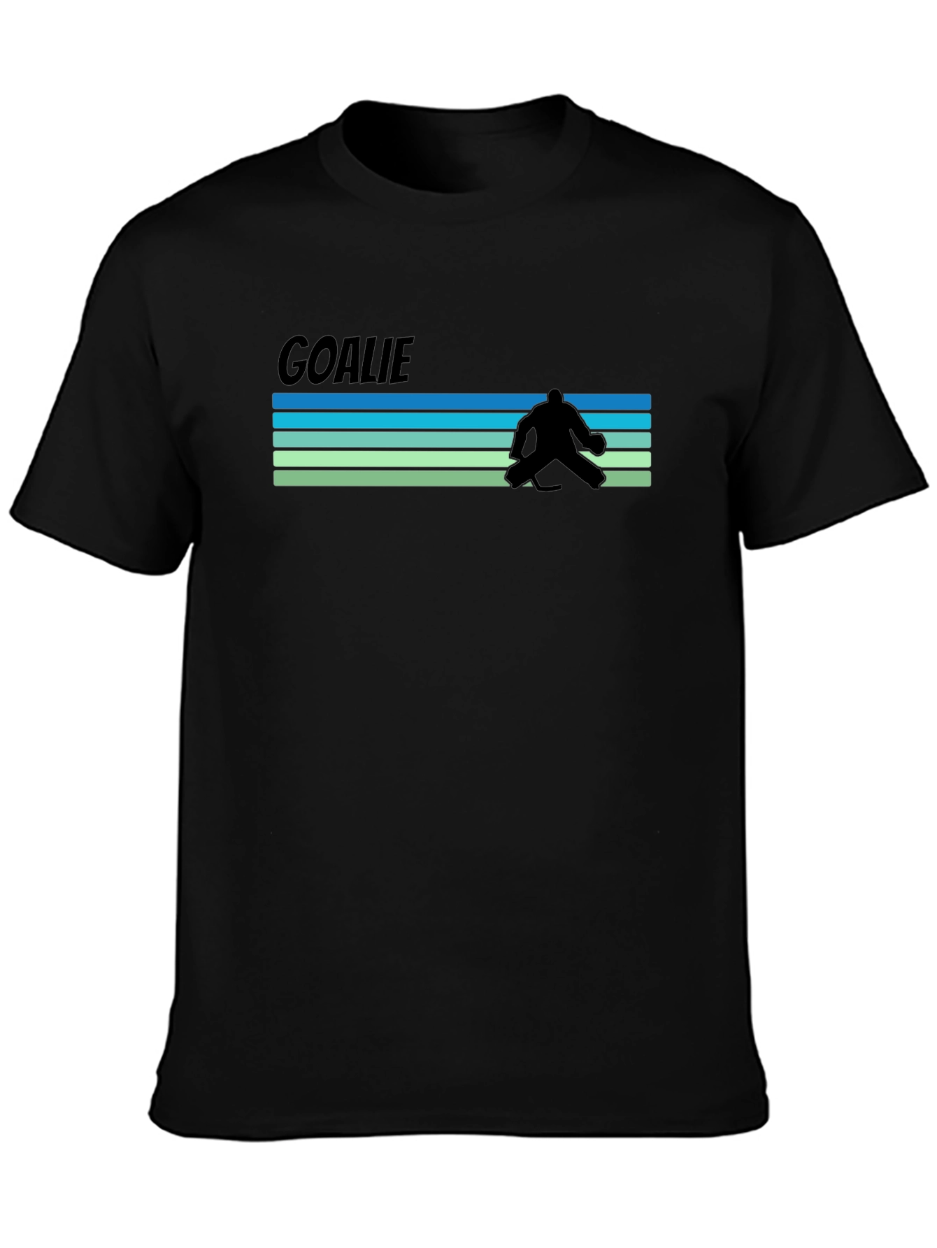 Goalie Retro T-Shirt - Hockey Fan Tee