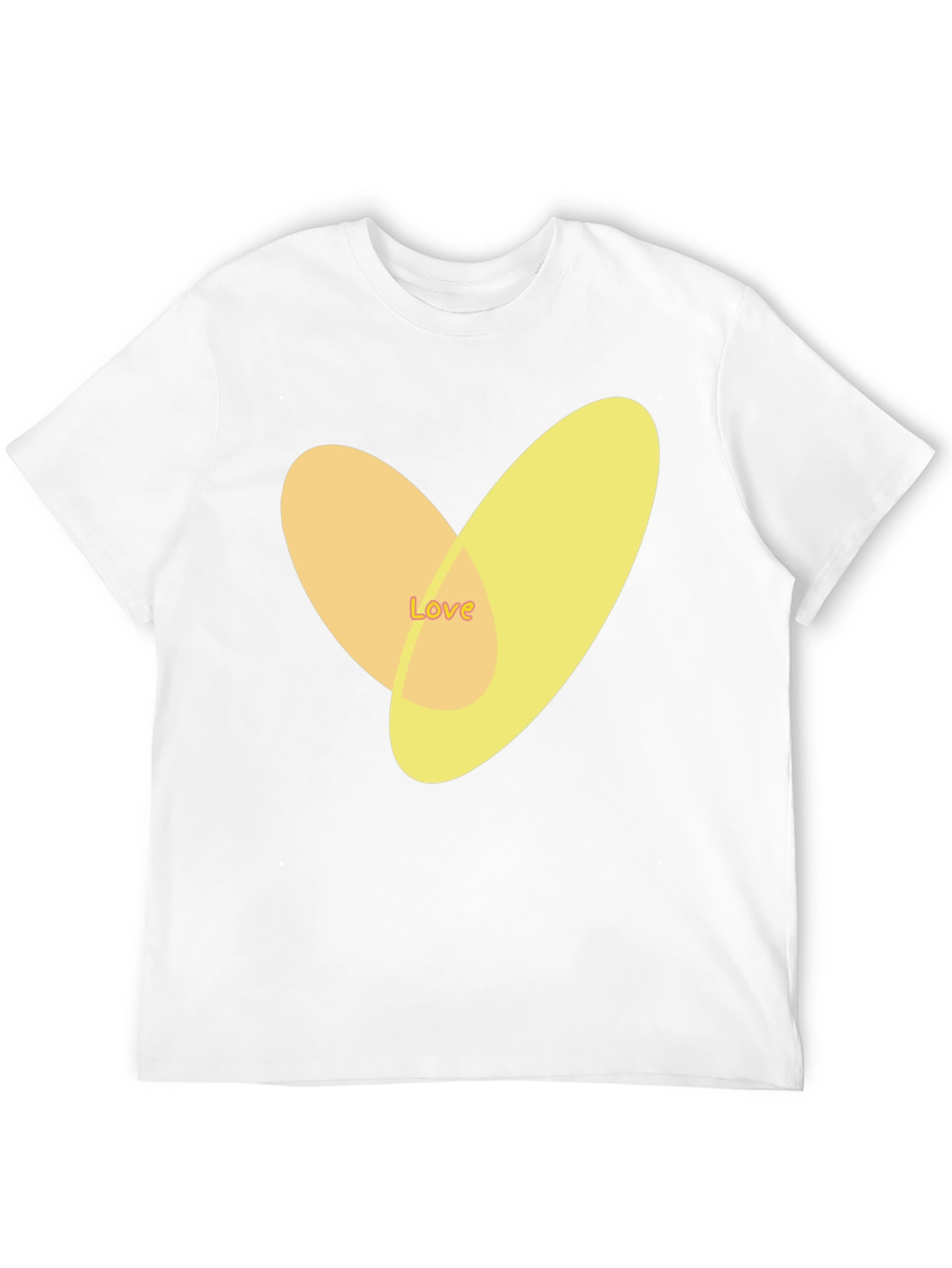 Love Heart Graphic Tee - Stylish Casual Top