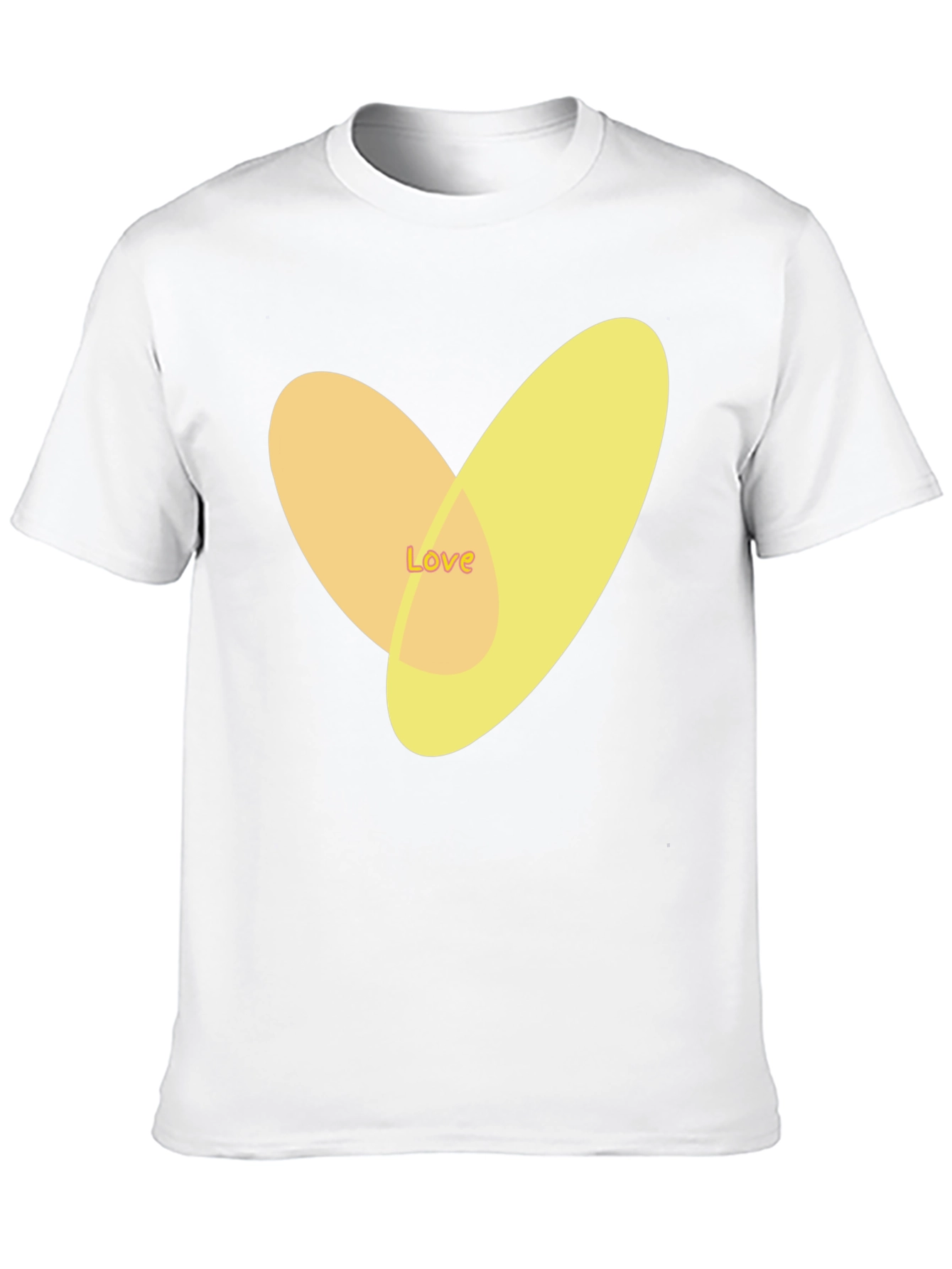 Love Heart Graphic Tee - Stylish Casual Top