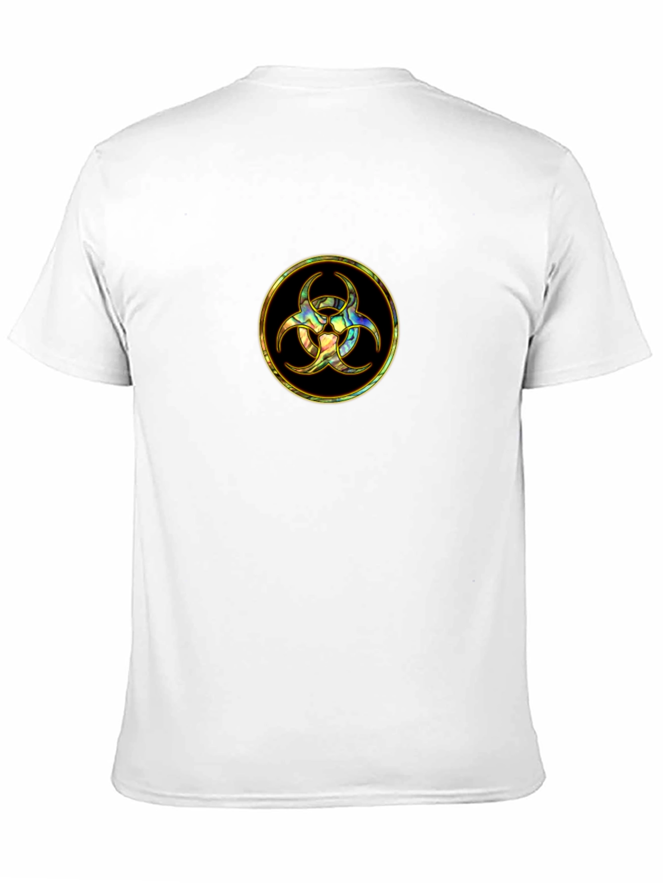 Biohazard Symbol Graphic Tee - Black