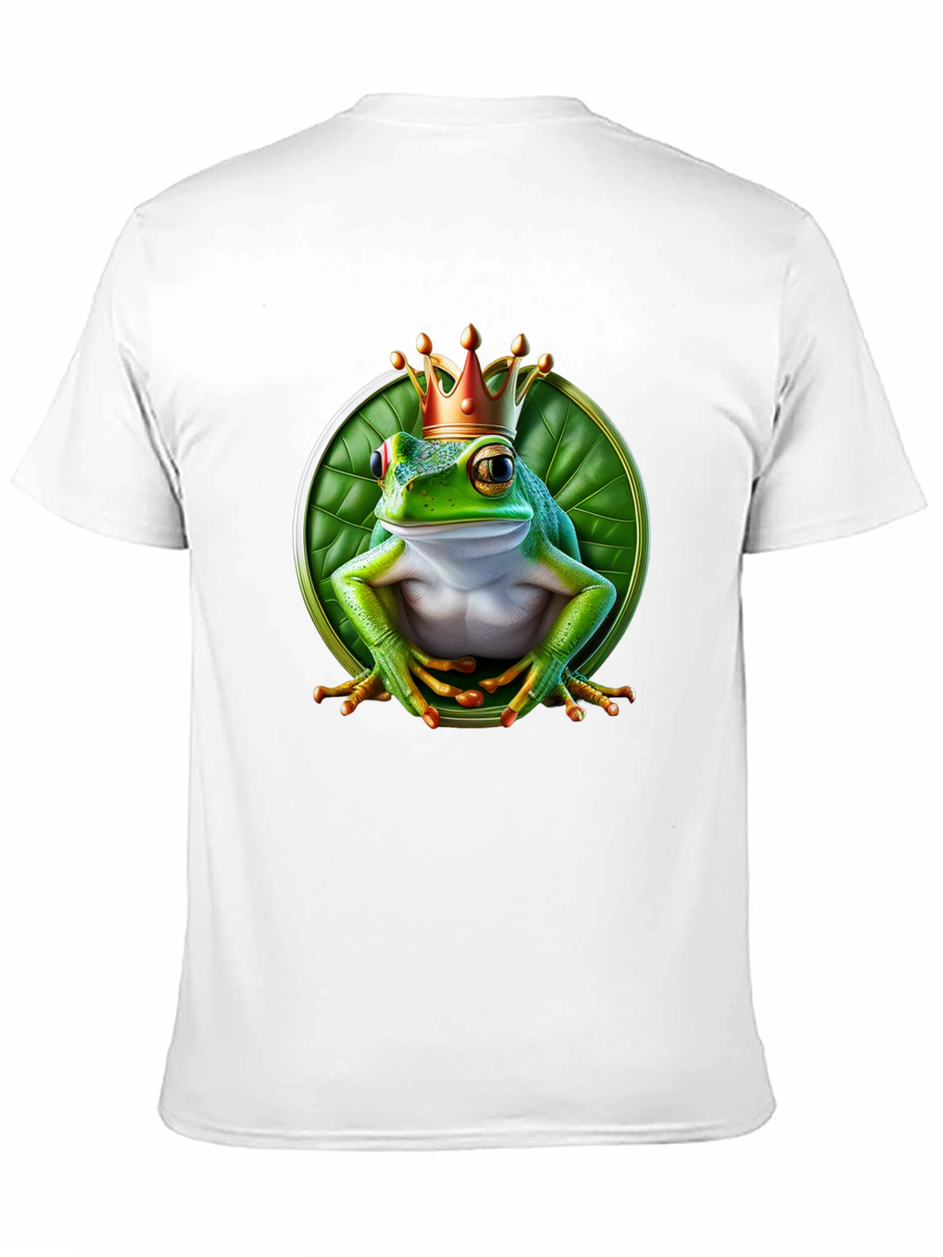 Frog King T-Shirt - Funny Animal Graphic Tee