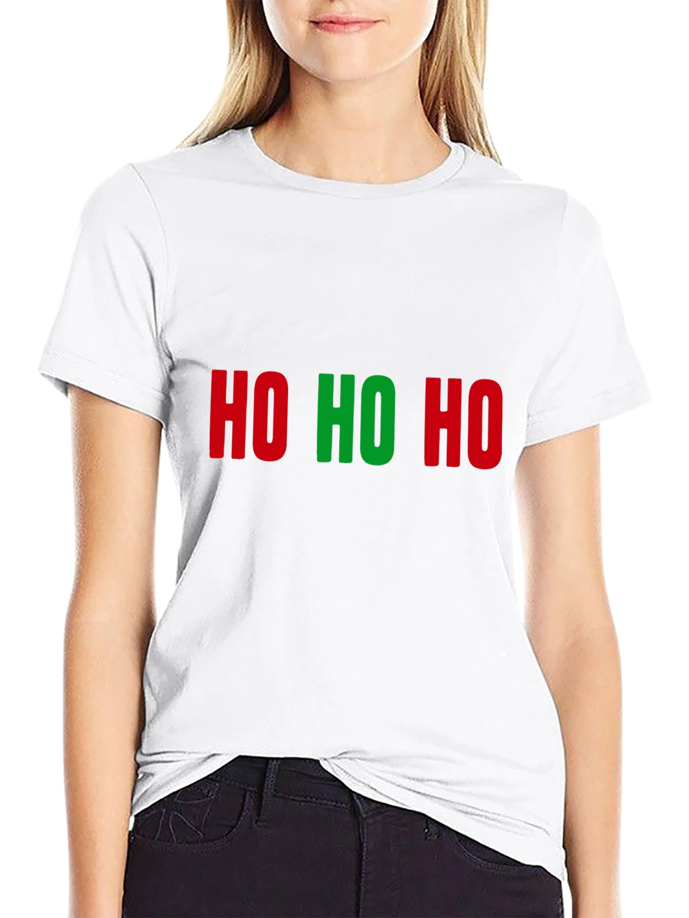 Festive HO HO HO Christmas T-Shirt
