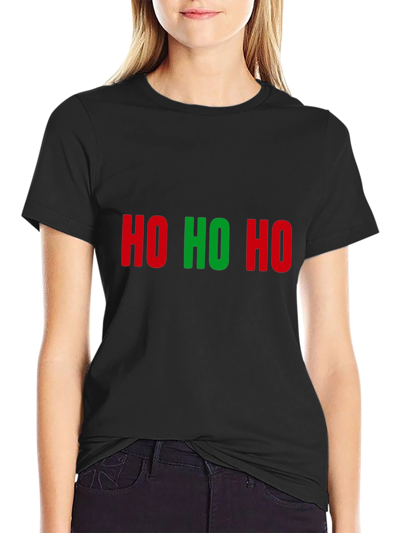 Festive HO HO HO Christmas T-Shirt