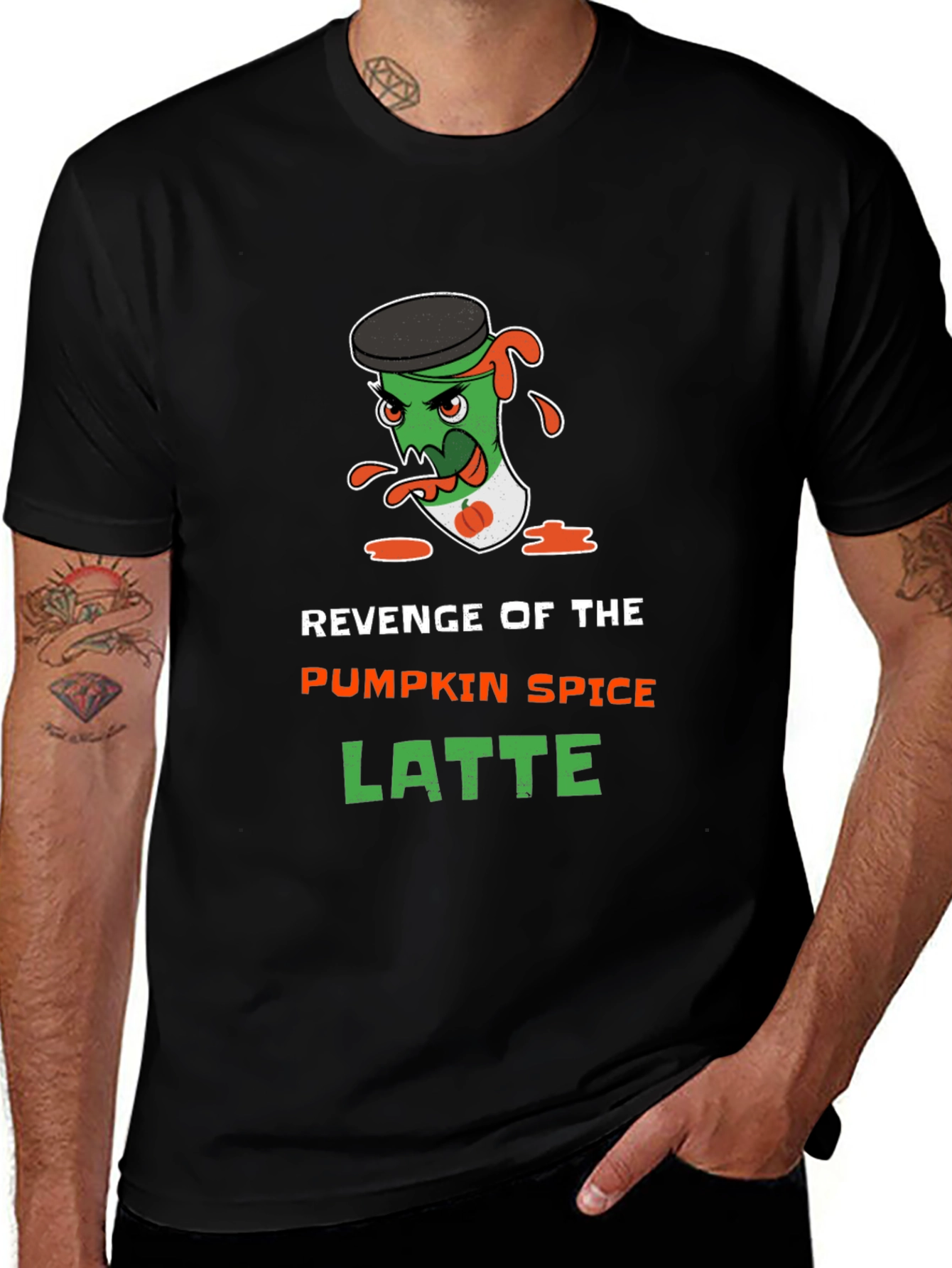 Revenge of the Pumpkin Spice Latte Graphic Tee