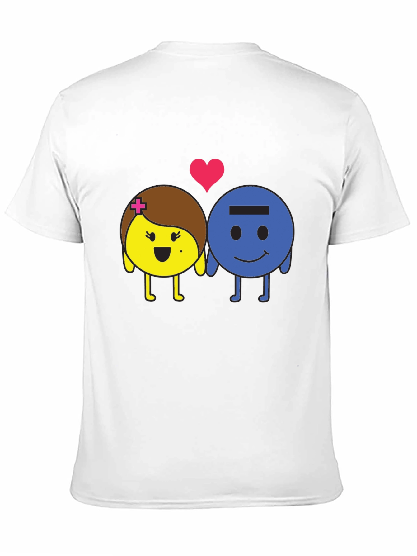 Chemistry Couple T-Shirt: Plus & Minus Love