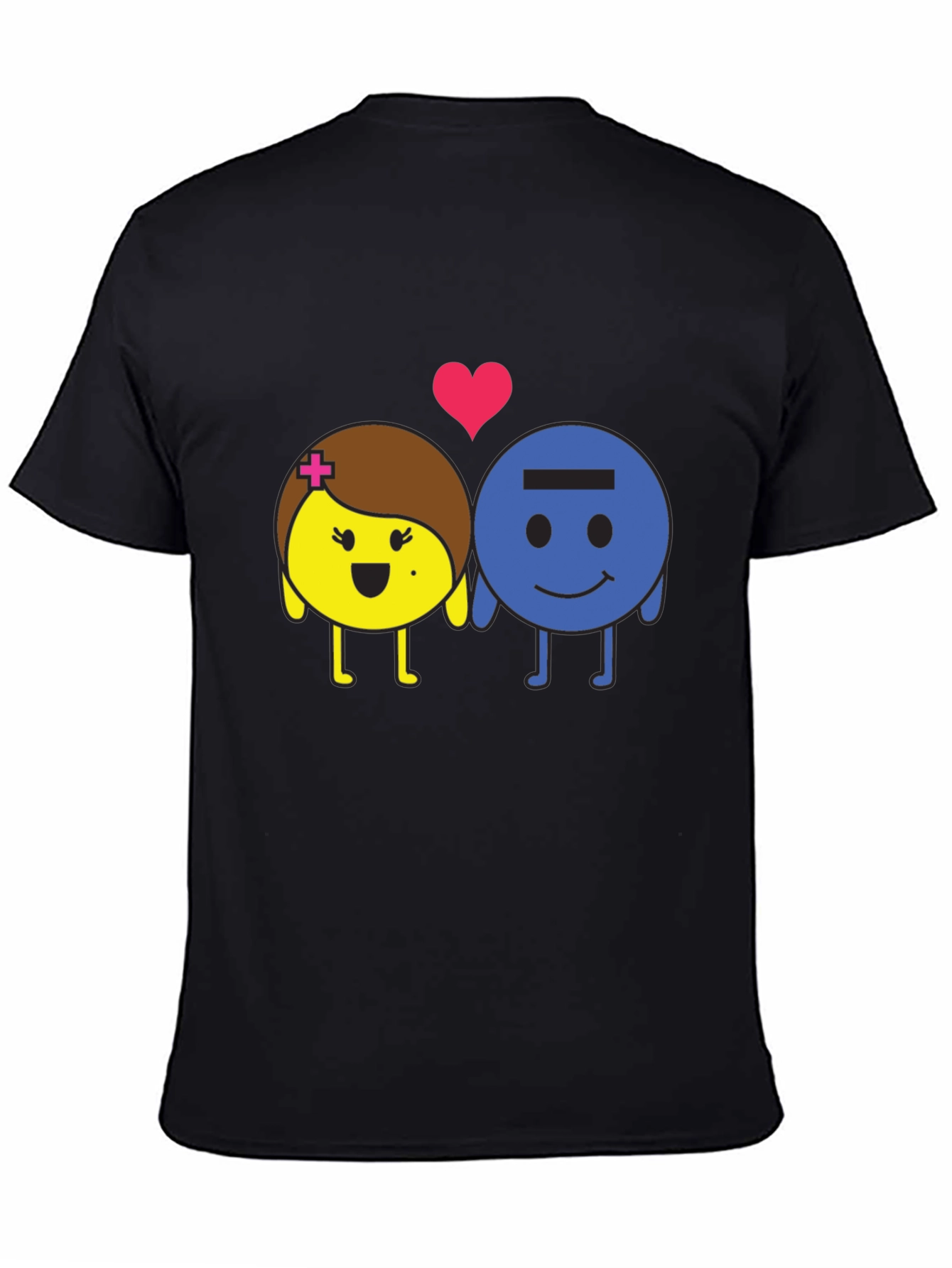 Chemistry Couple T-Shirt: Plus & Minus Love