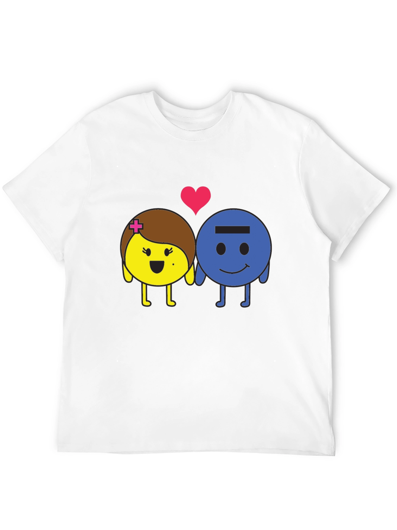 Chemistry Couple T-Shirt: Plus & Minus Love