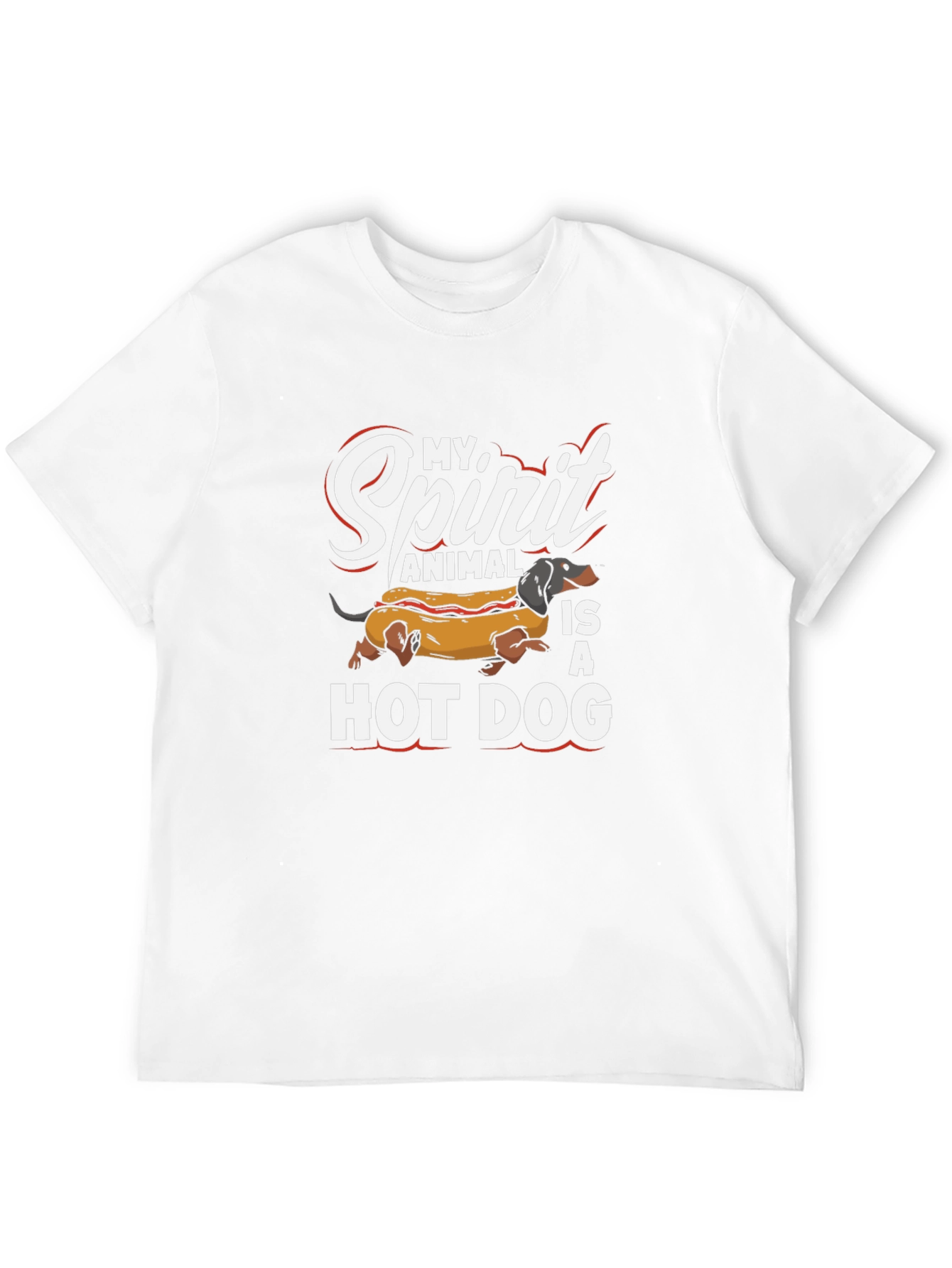 My Spirit Animal is a Hot Dog T-Shirt