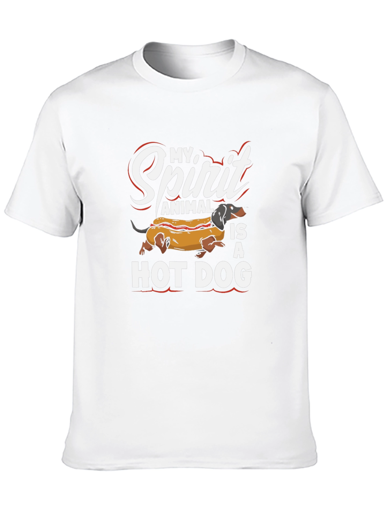 My Spirit Animal is a Hot Dog T-Shirt