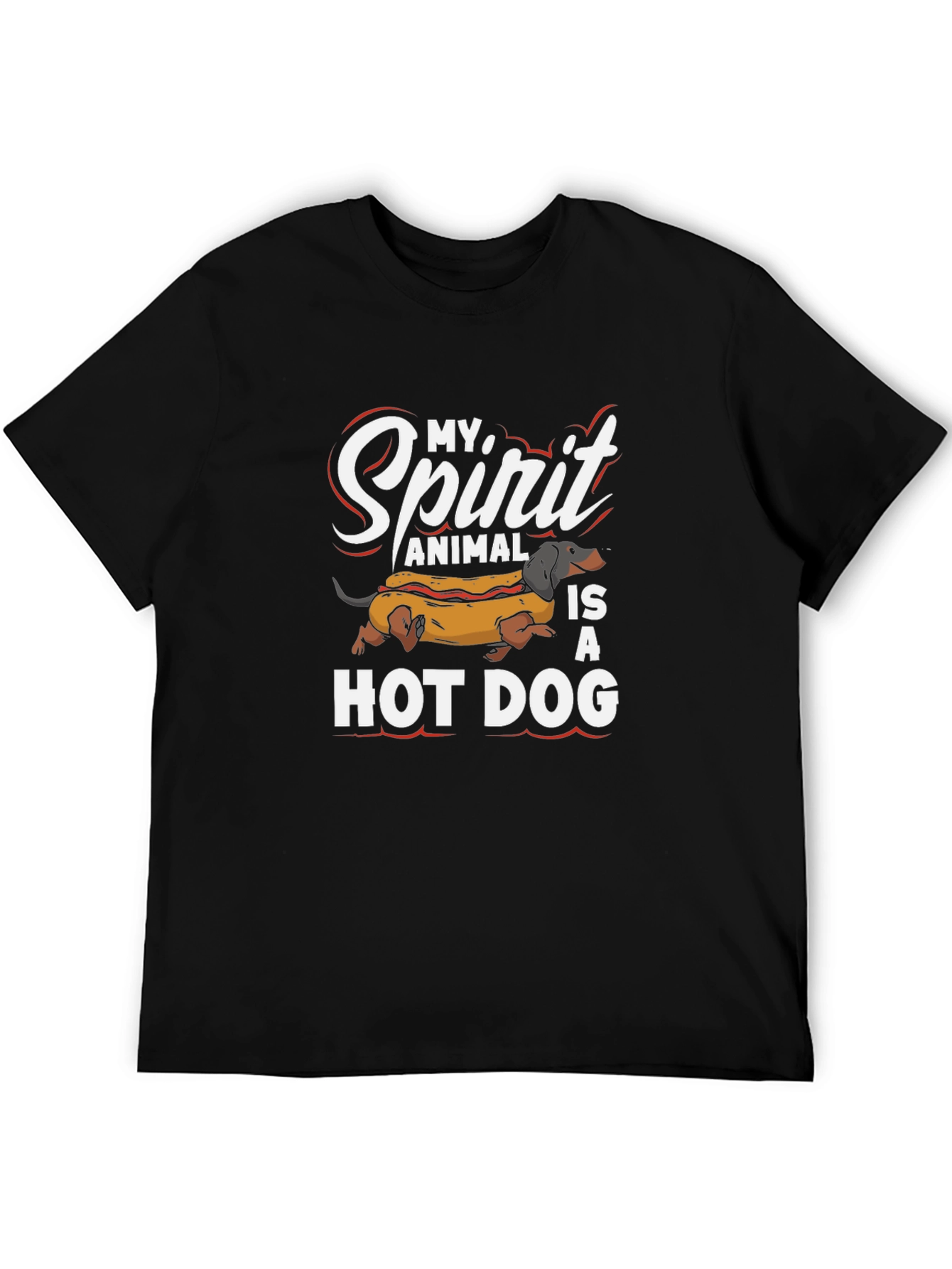 My Spirit Animal is a Hot Dog T-Shirt
