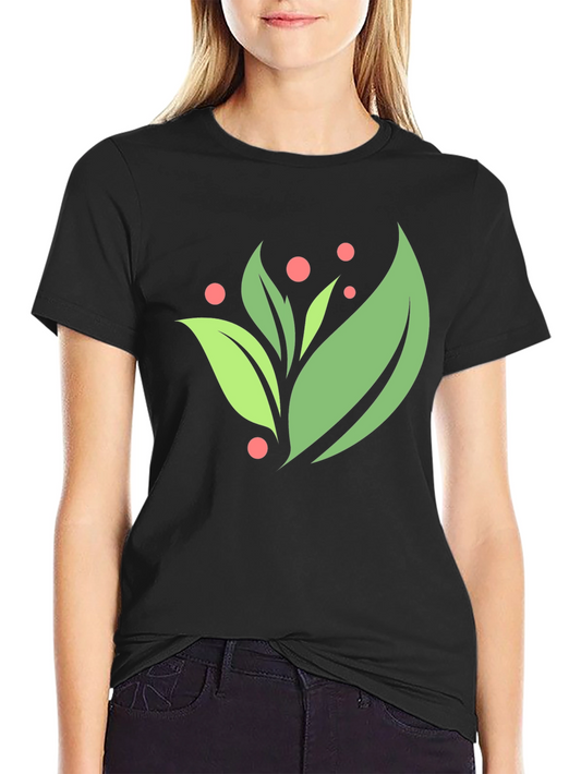 Nature Inspired Black T-Shirt
