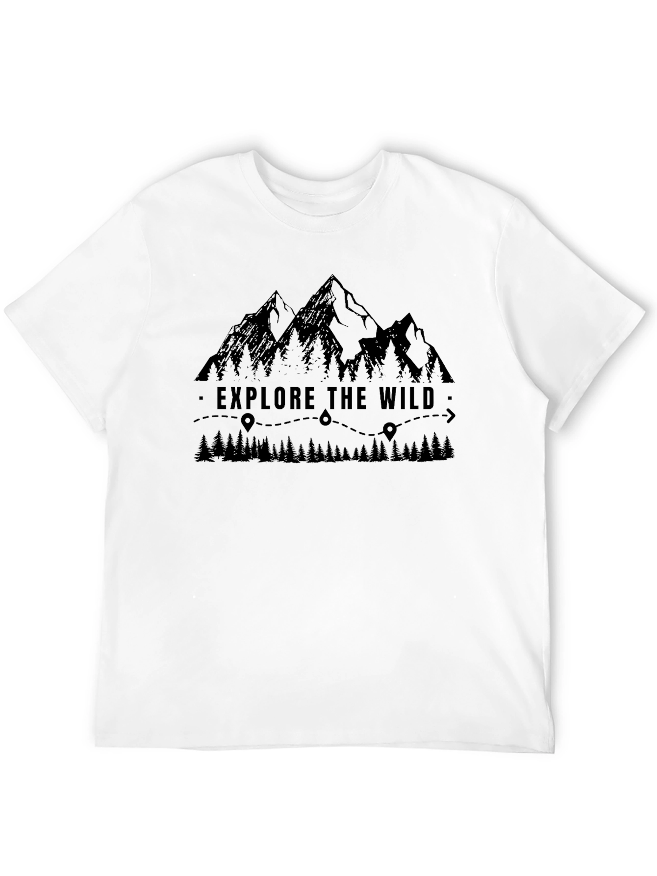 Explore the Wild Mountain Graphic T-Shirt