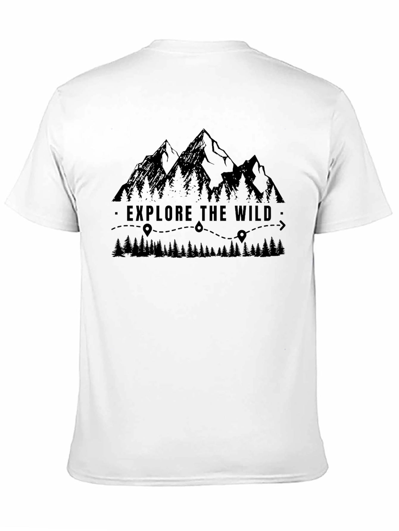 Explore the Wild Mountain Graphic T-Shirt