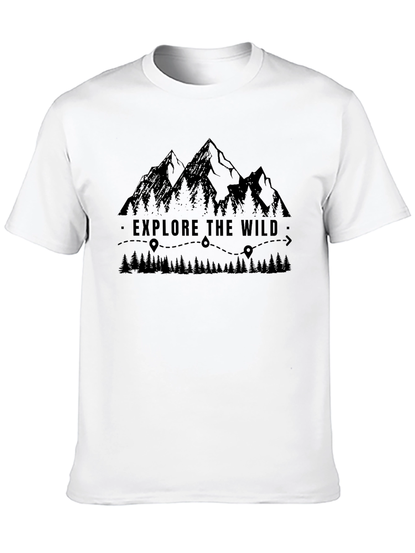 Explore the Wild Mountain Graphic T-Shirt
