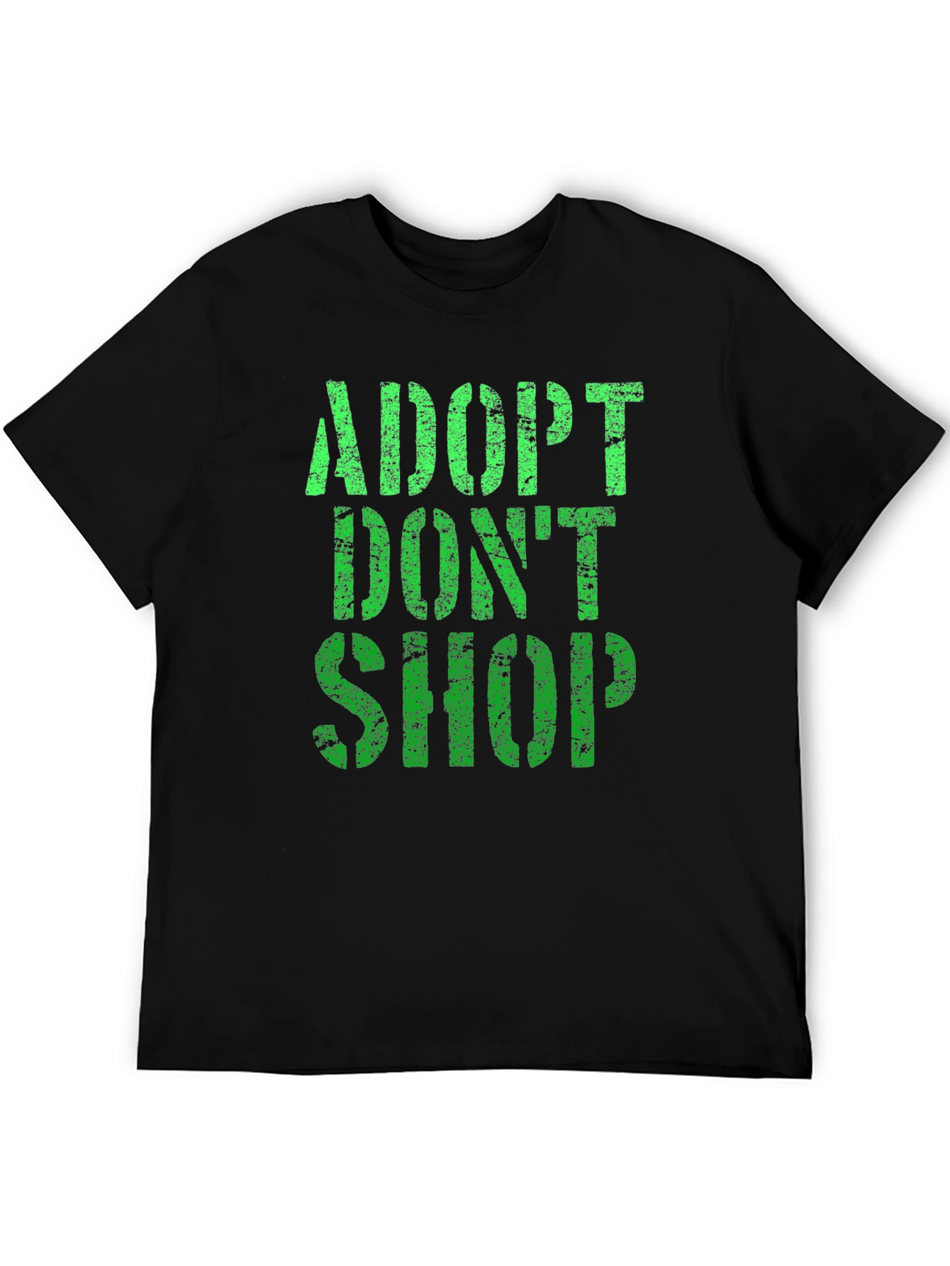 Adopt Dont Shop Graphic T-Shirt