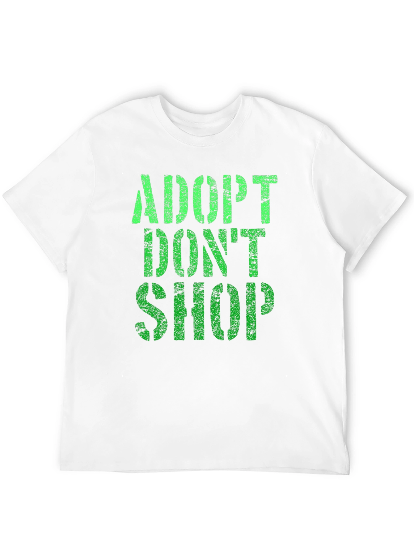 Adopt Dont Shop Graphic T-Shirt