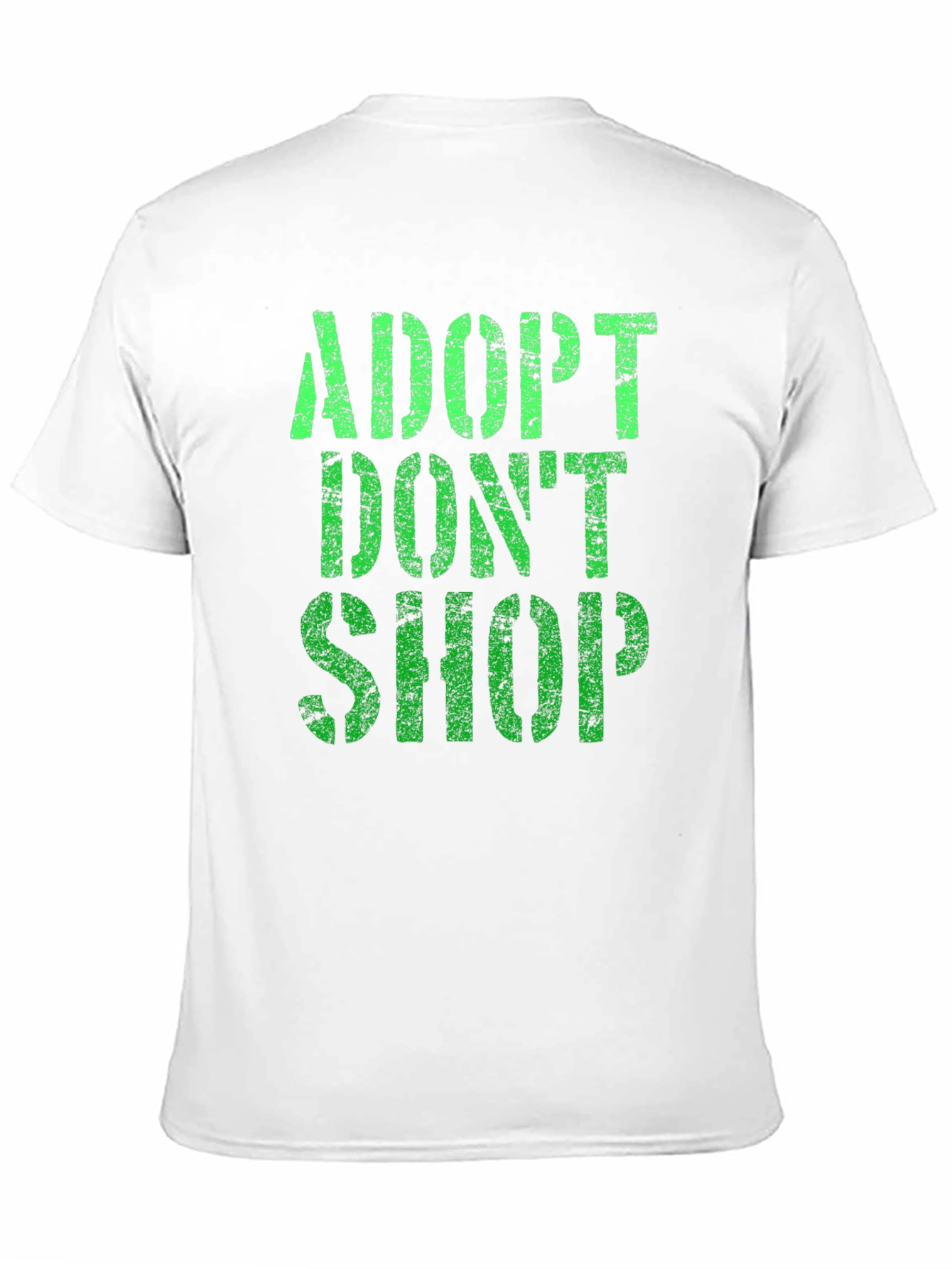 Adopt Dont Shop Graphic T-Shirt