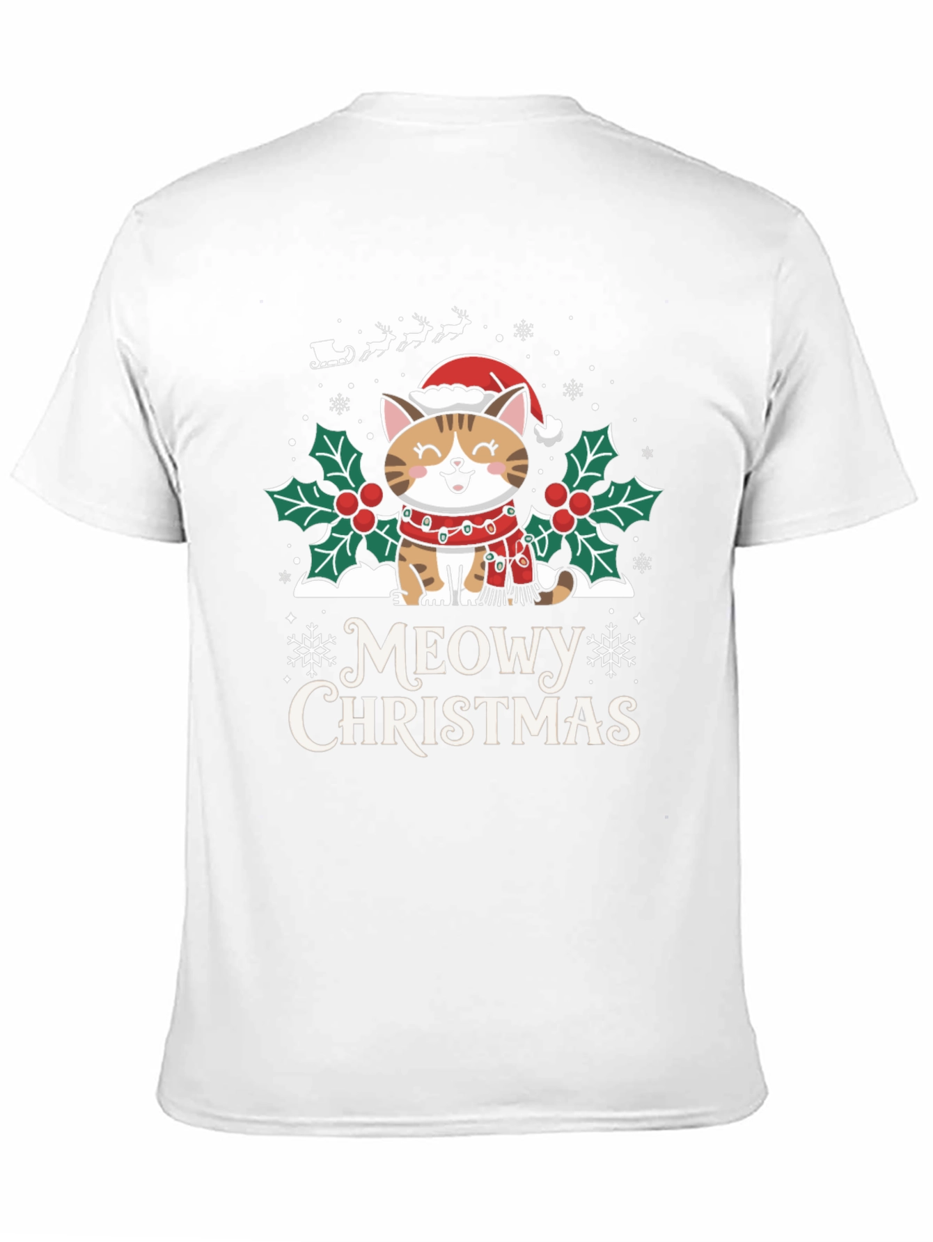 Meowy Christmas T-Shirt
