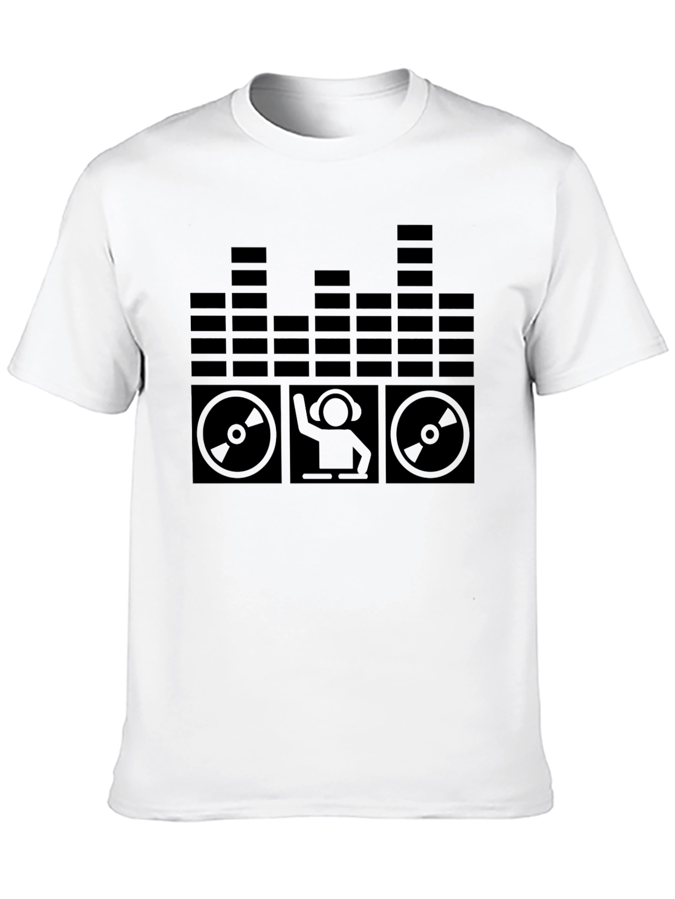 DJ Graphic Tee - Black EDM Music Shirt