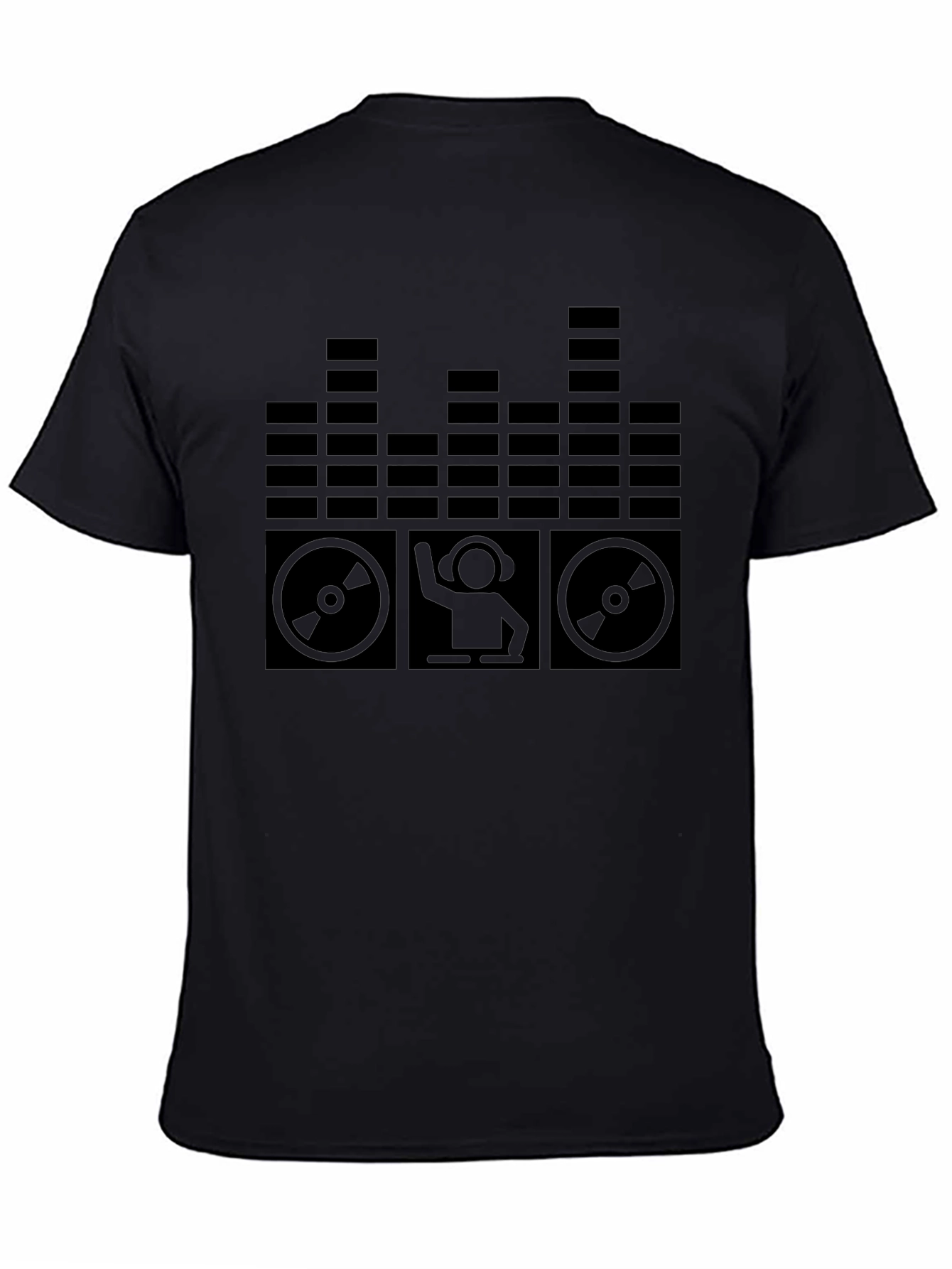 DJ Graphic Tee - Black EDM Music Shirt