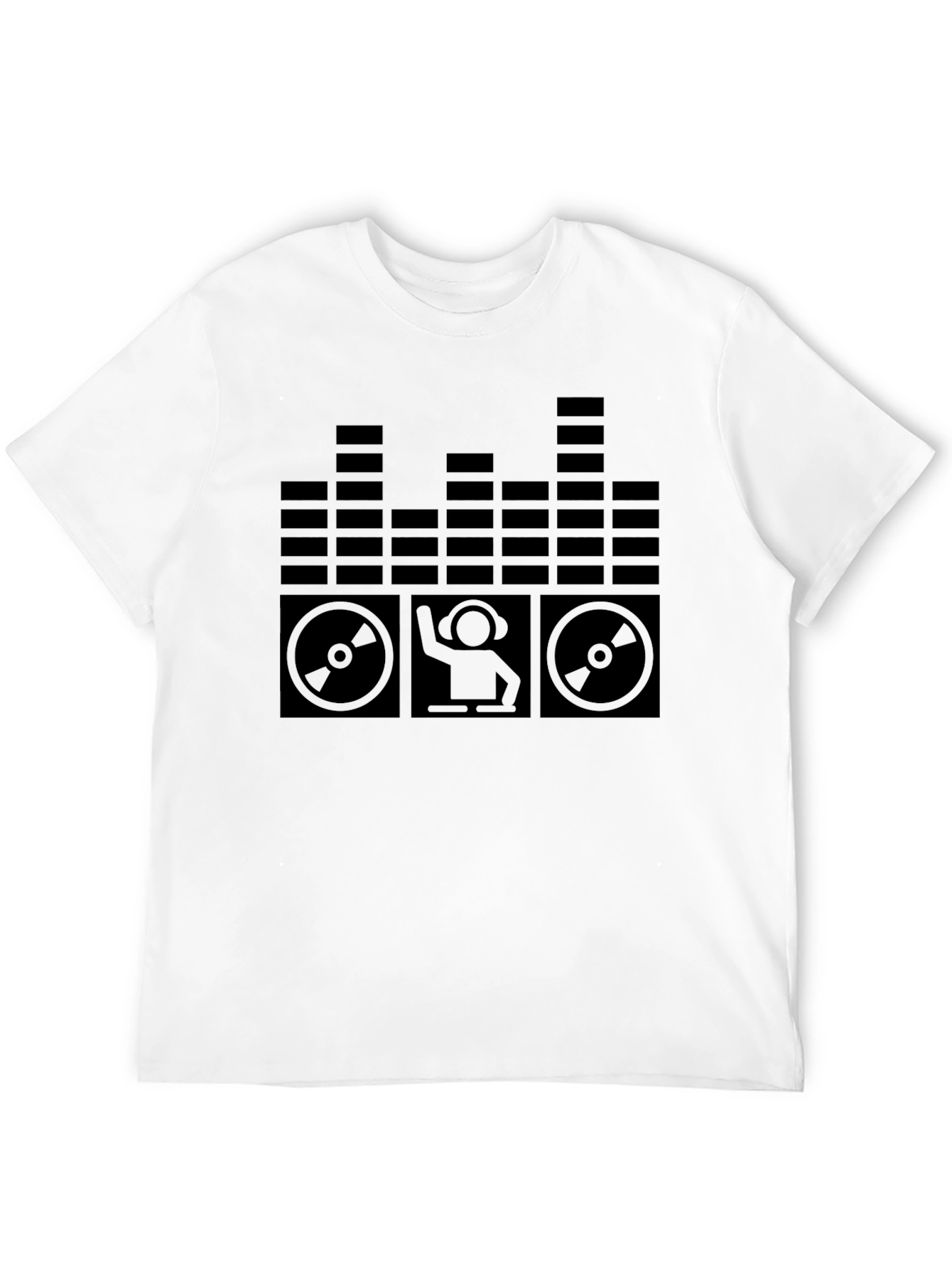 DJ Graphic Tee - Black EDM Music Shirt