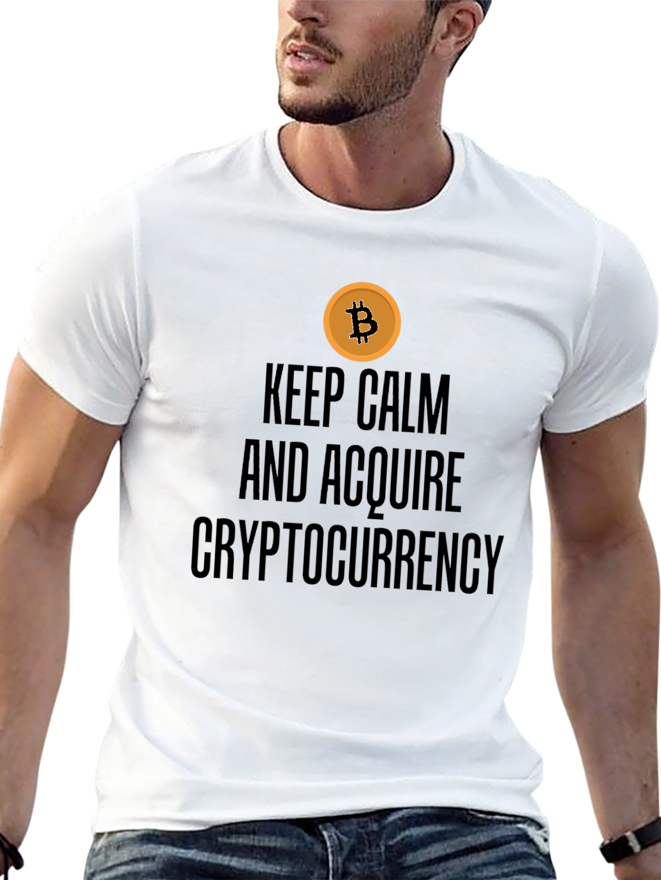 Keep Calm Bitcoin T-Shirt