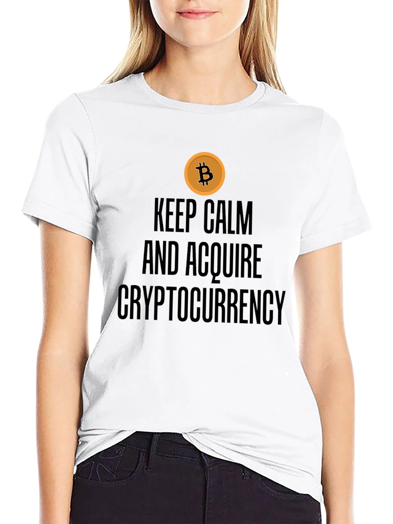 Keep Calm Bitcoin T-Shirt