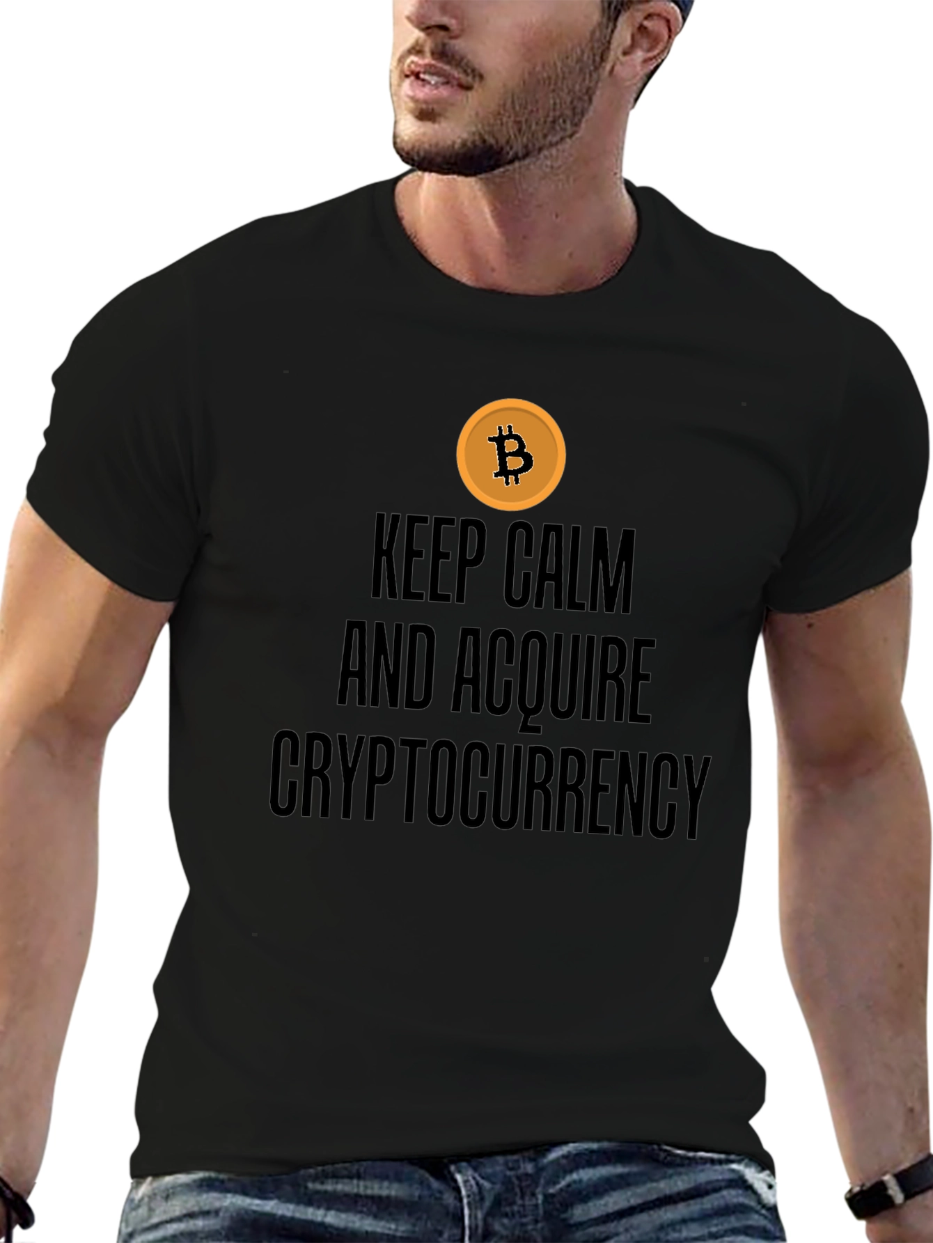 Keep Calm Bitcoin T-Shirt