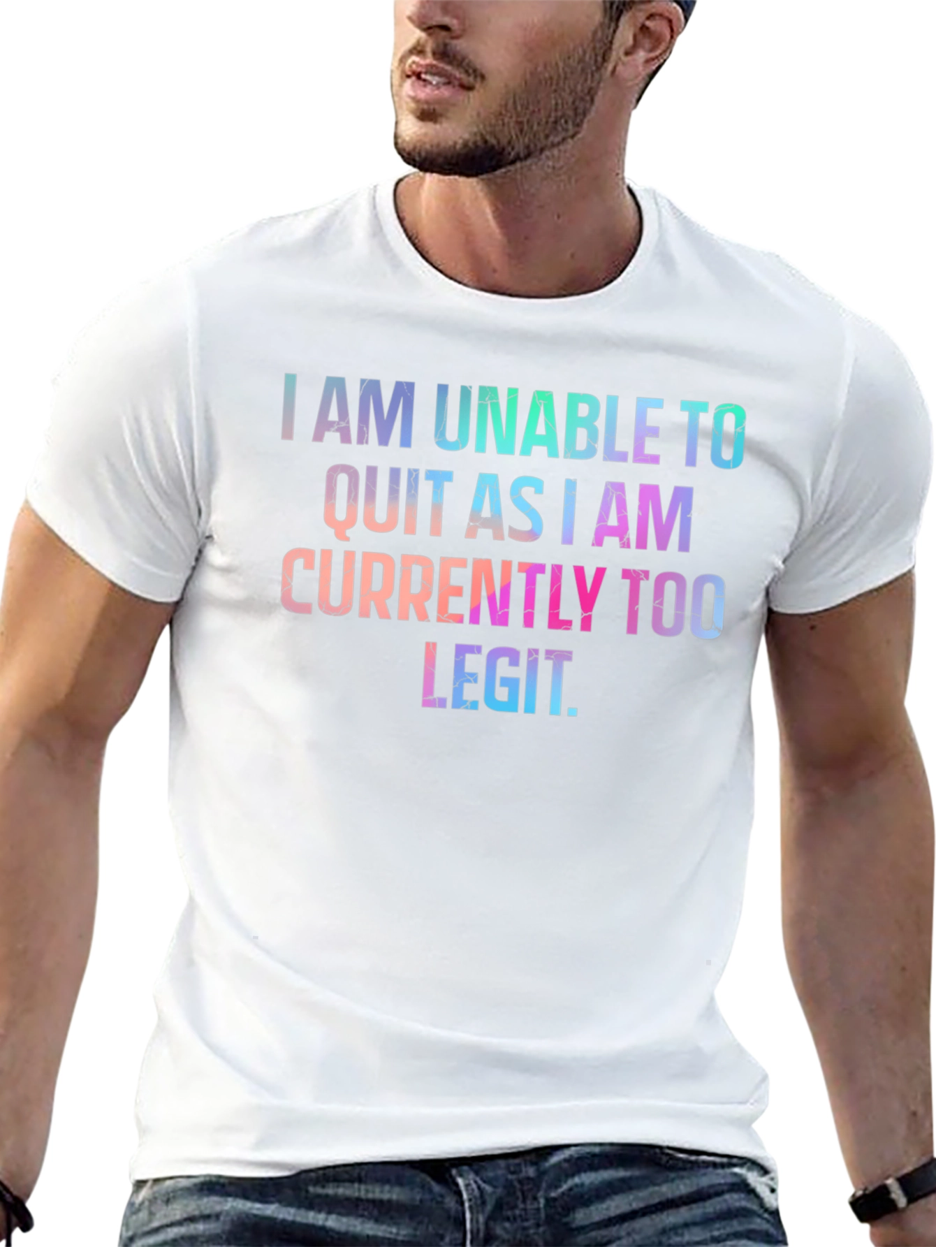 Too Legit Funny Graphic T-Shirt