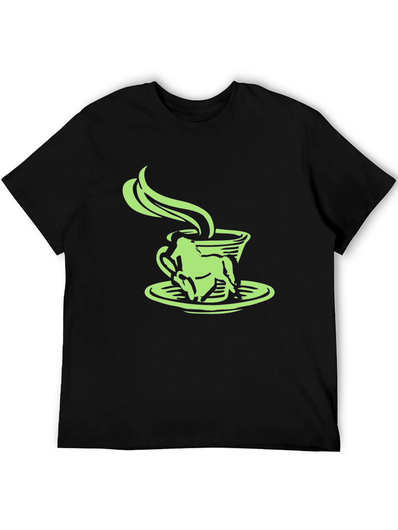 Frog in a Coffee Cup Graphic Tee