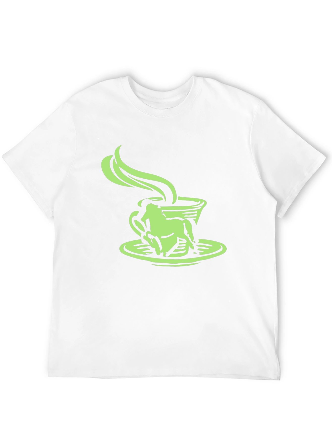 Frog in a Coffee Cup Graphic Tee