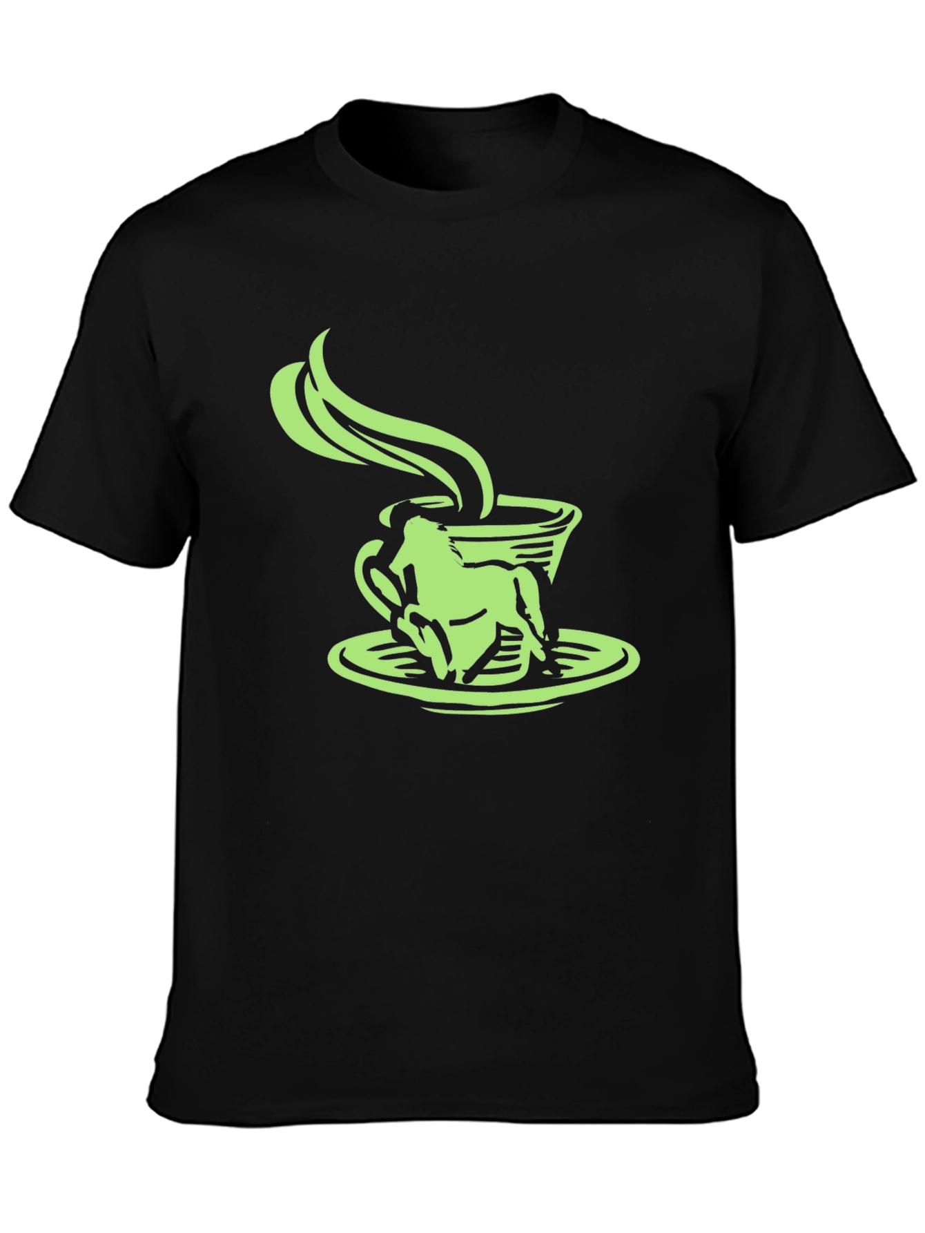 Frog in a Coffee Cup Graphic Tee