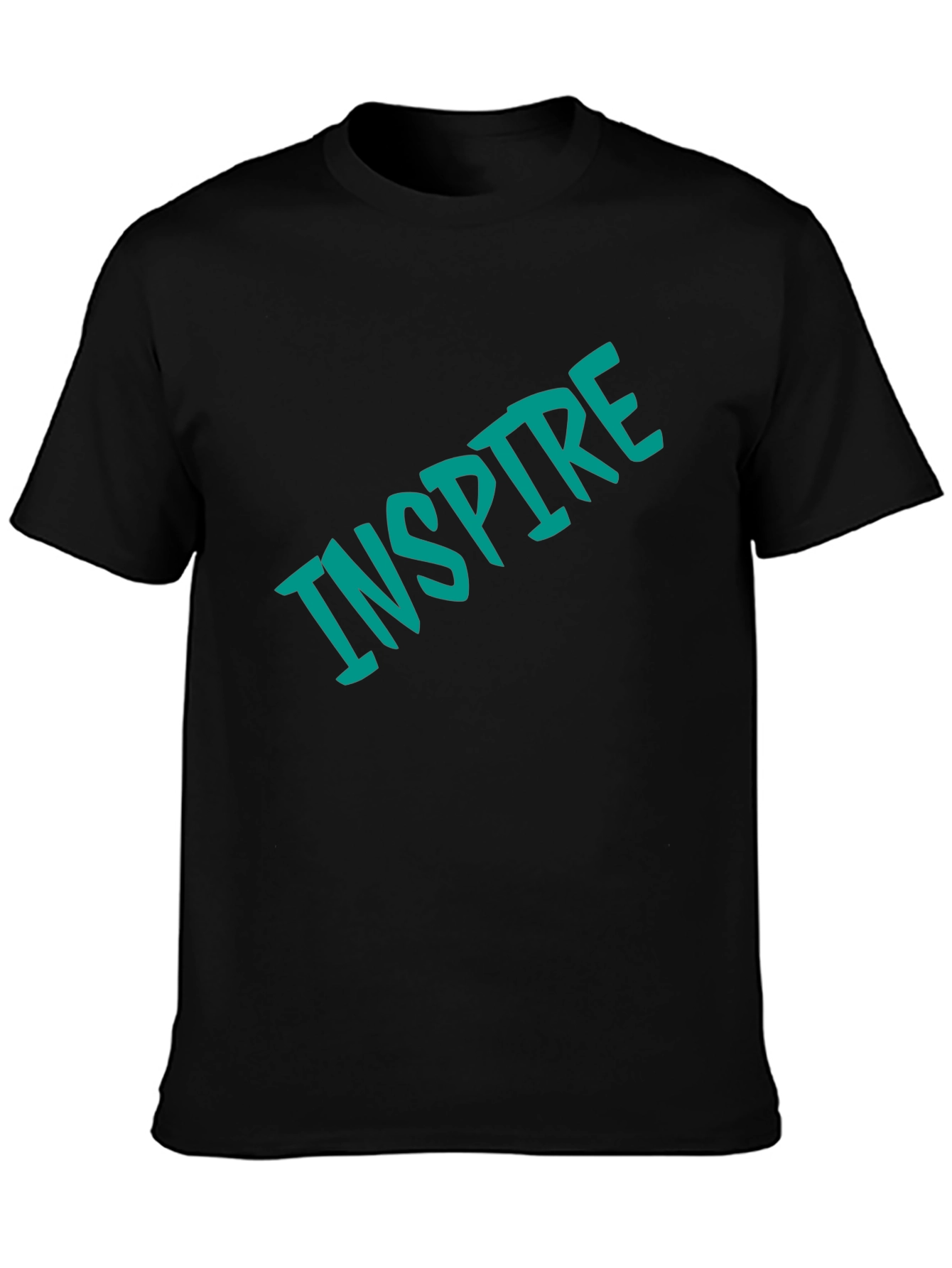 Inspire Black T-Shirt - Motivational Tee