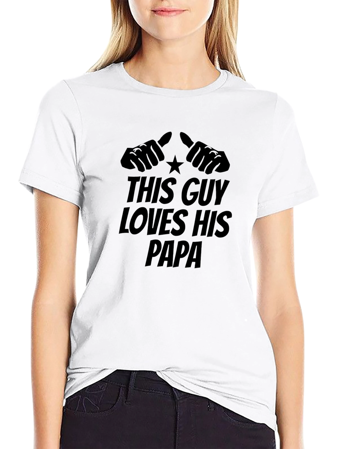 This Guy Loves His Papa T-Shirt