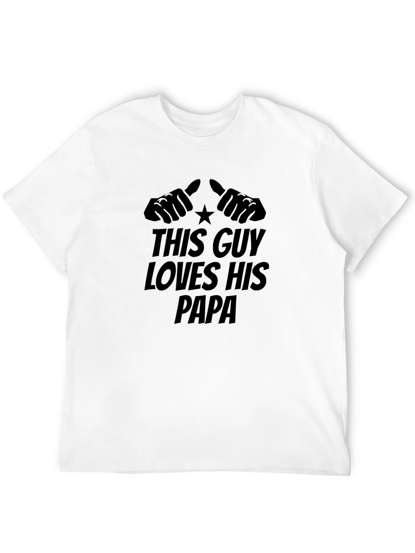 This Guy Loves His Papa T-Shirt