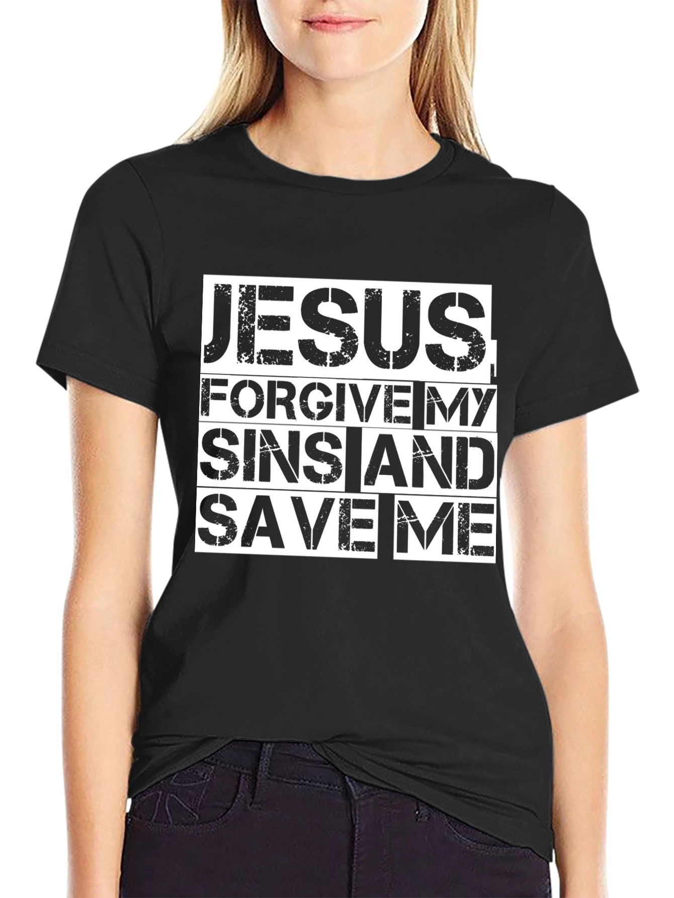 Jesus Forgive Me T-Shirt - Religious Apparel